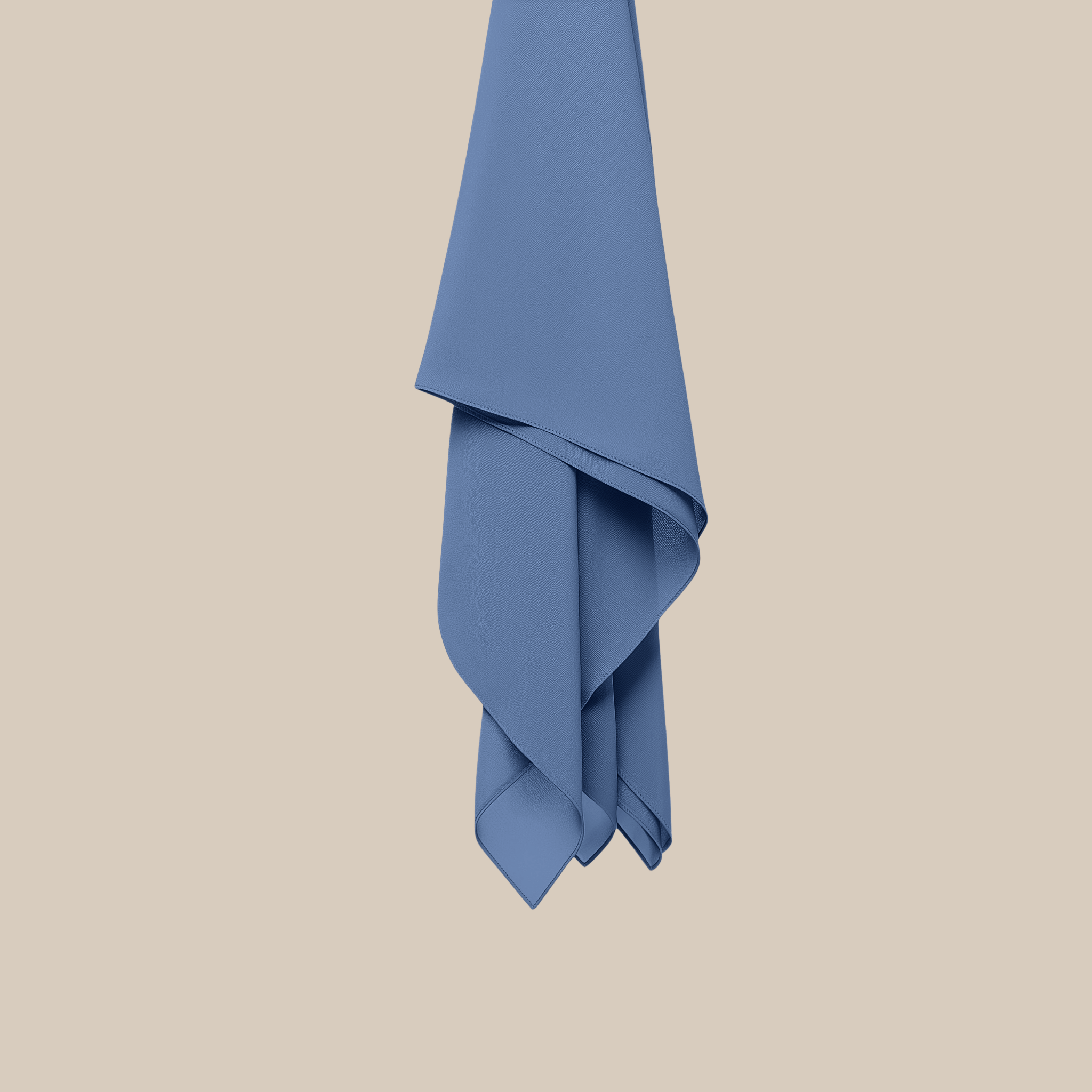 Orchid Opaque Chiffon Hijab ₪ Ocean Blue