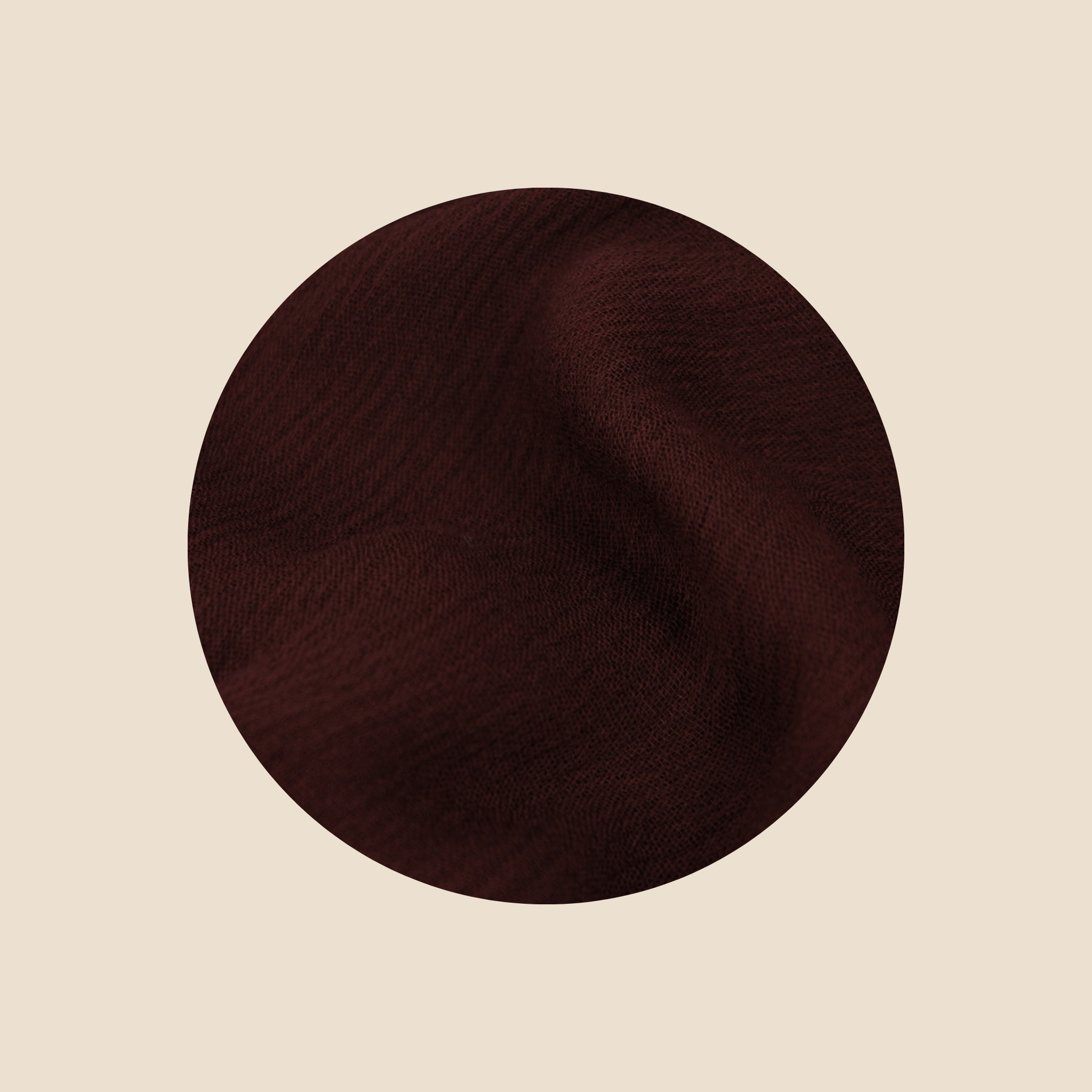Cotton Hijab ₪ Dark Brown - H029
