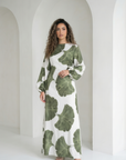Anna Dress ا Olive green