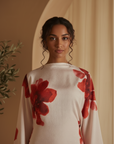 Rosara Dress ا Off White