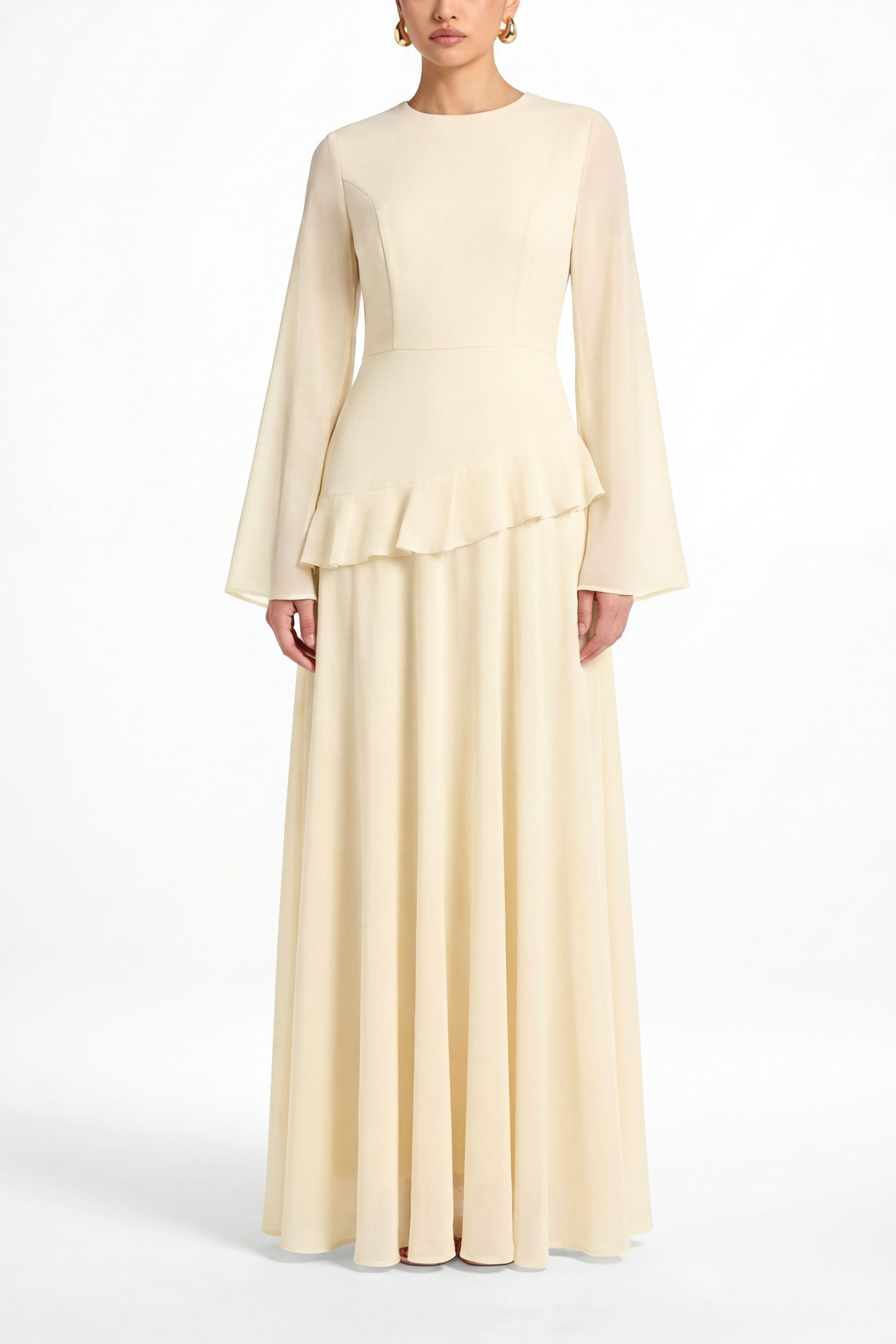 Azelea Two-Piece Pastel Yellow Modest Ones Azelea Two-Piece Pastel Yellow Modest Ones