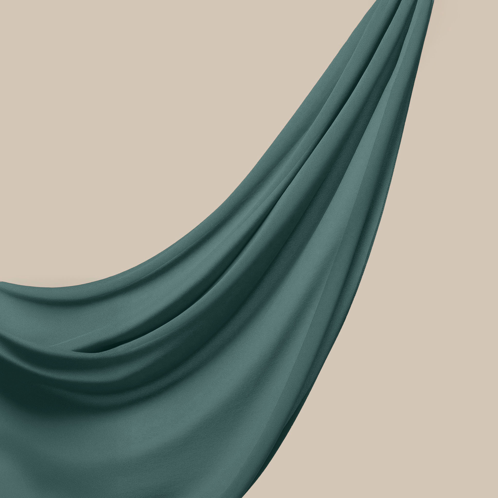 Dahliya Chiffon Hijab ا Agate green
