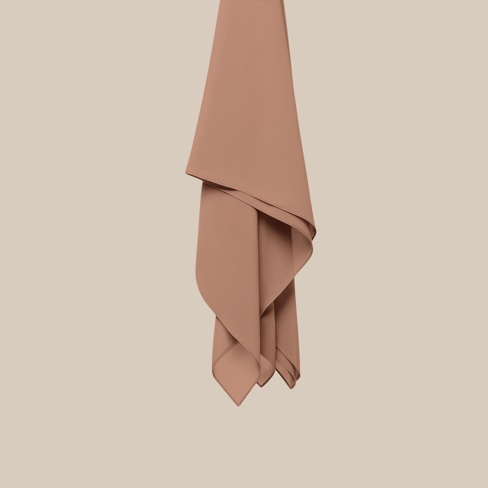 Orchid Opaque Chiffon Hijab ₪ Terracotta Rust