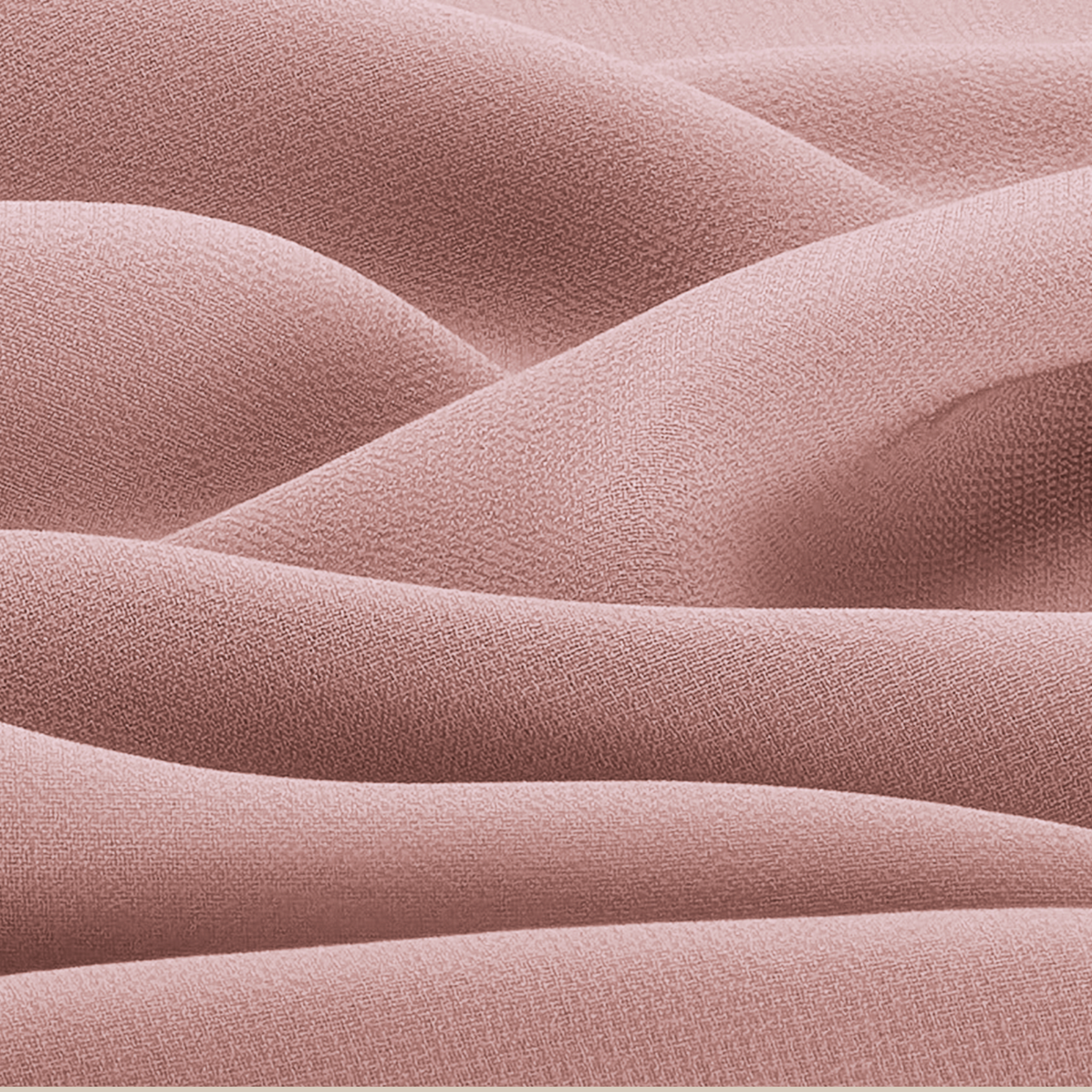 Orchid Opaque Chiffon Hijab ₪ Pale Pink