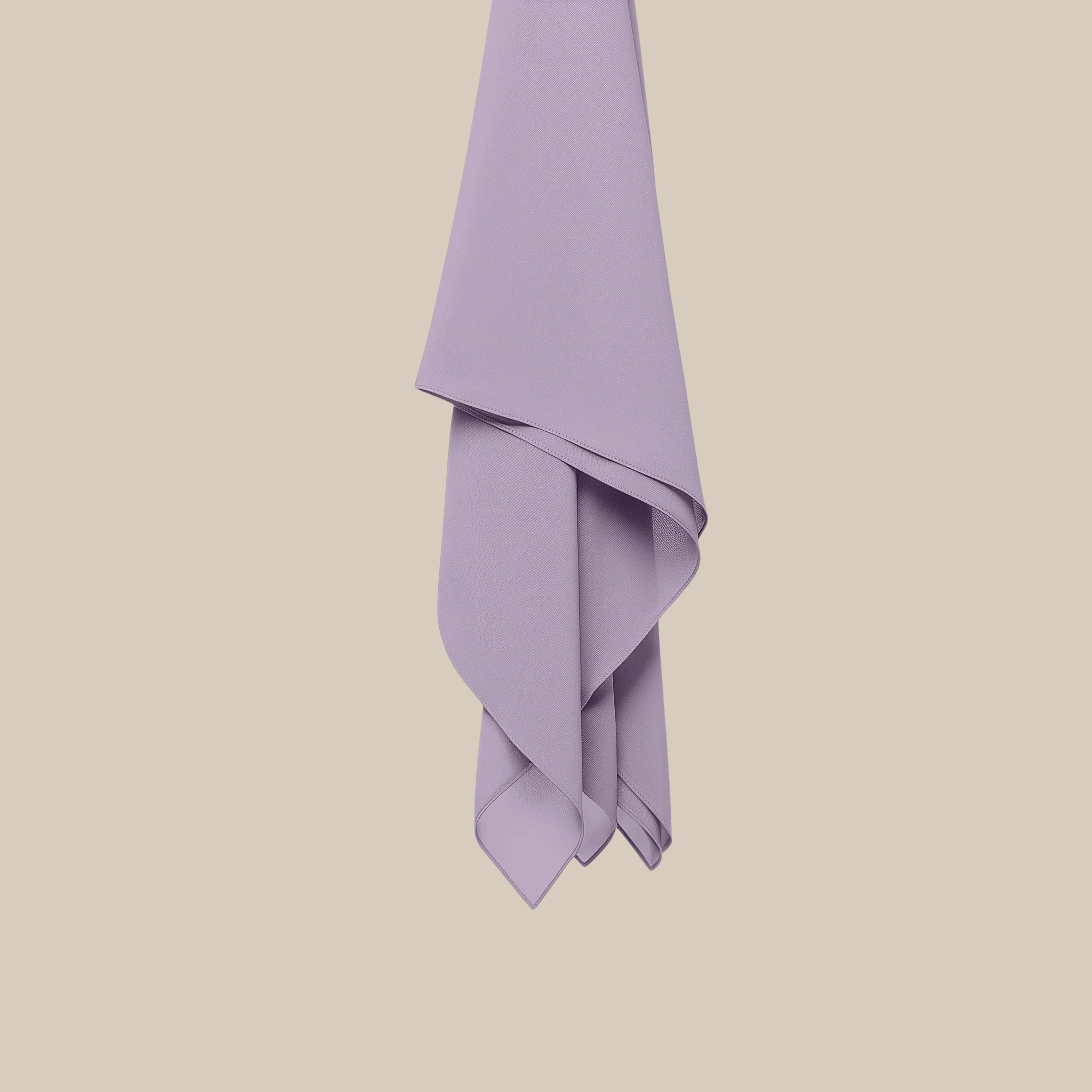 Orchid Opaque Chiffon Hijab ₪ Pastel Lila