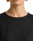 Elanor Dress ا Pure Black