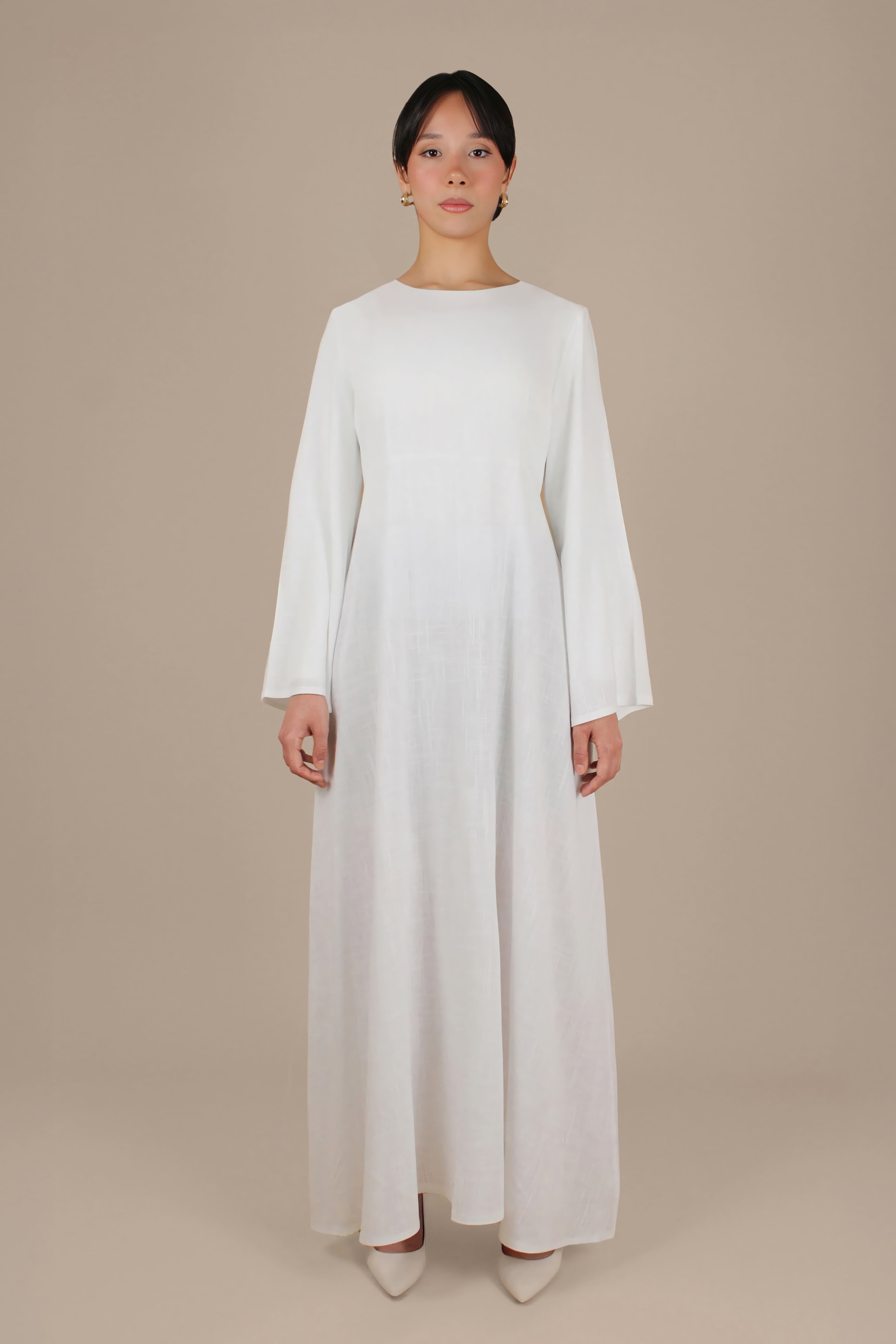 Linnea Dress ا Pure White