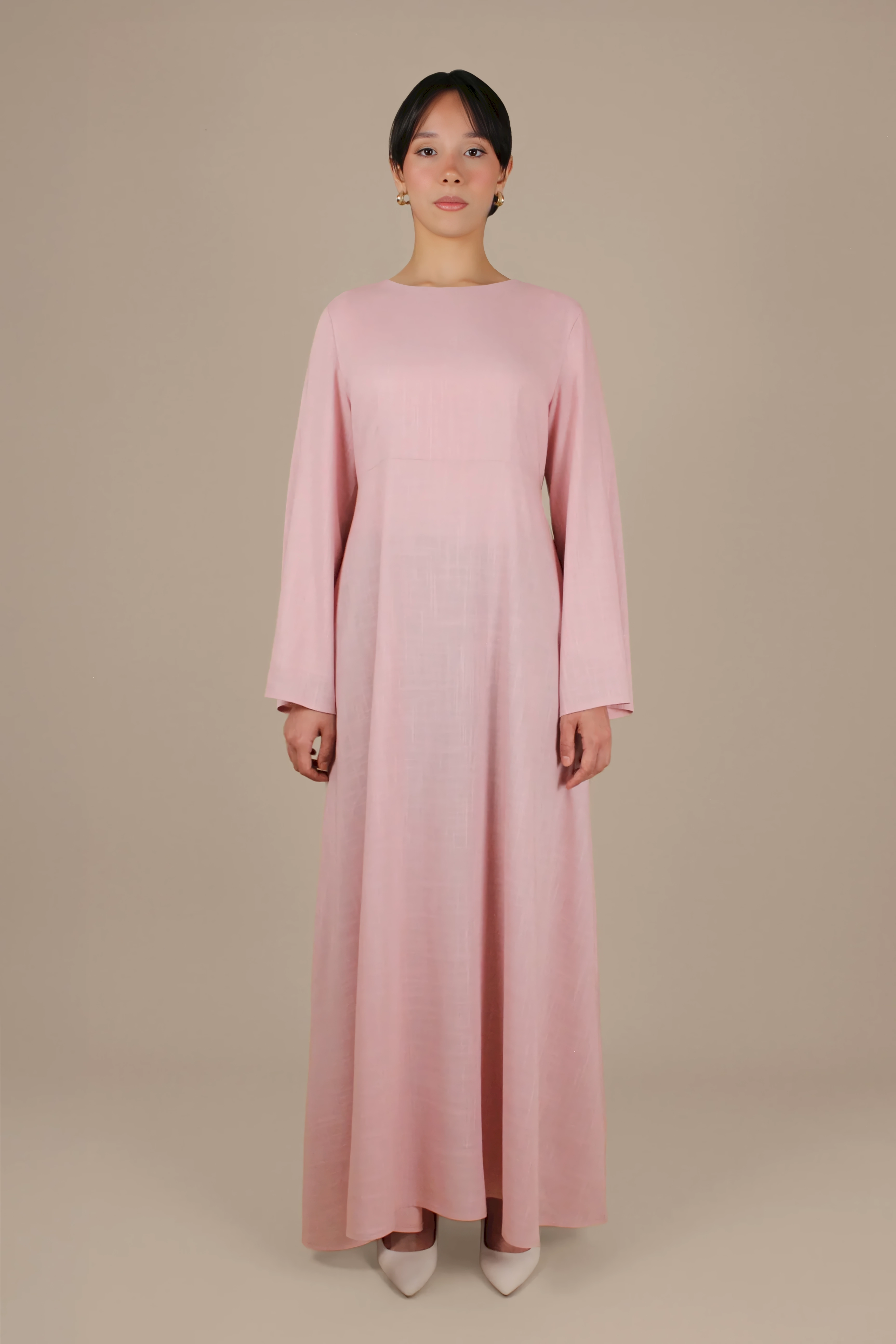 Linnea Dress ا Soft Pink