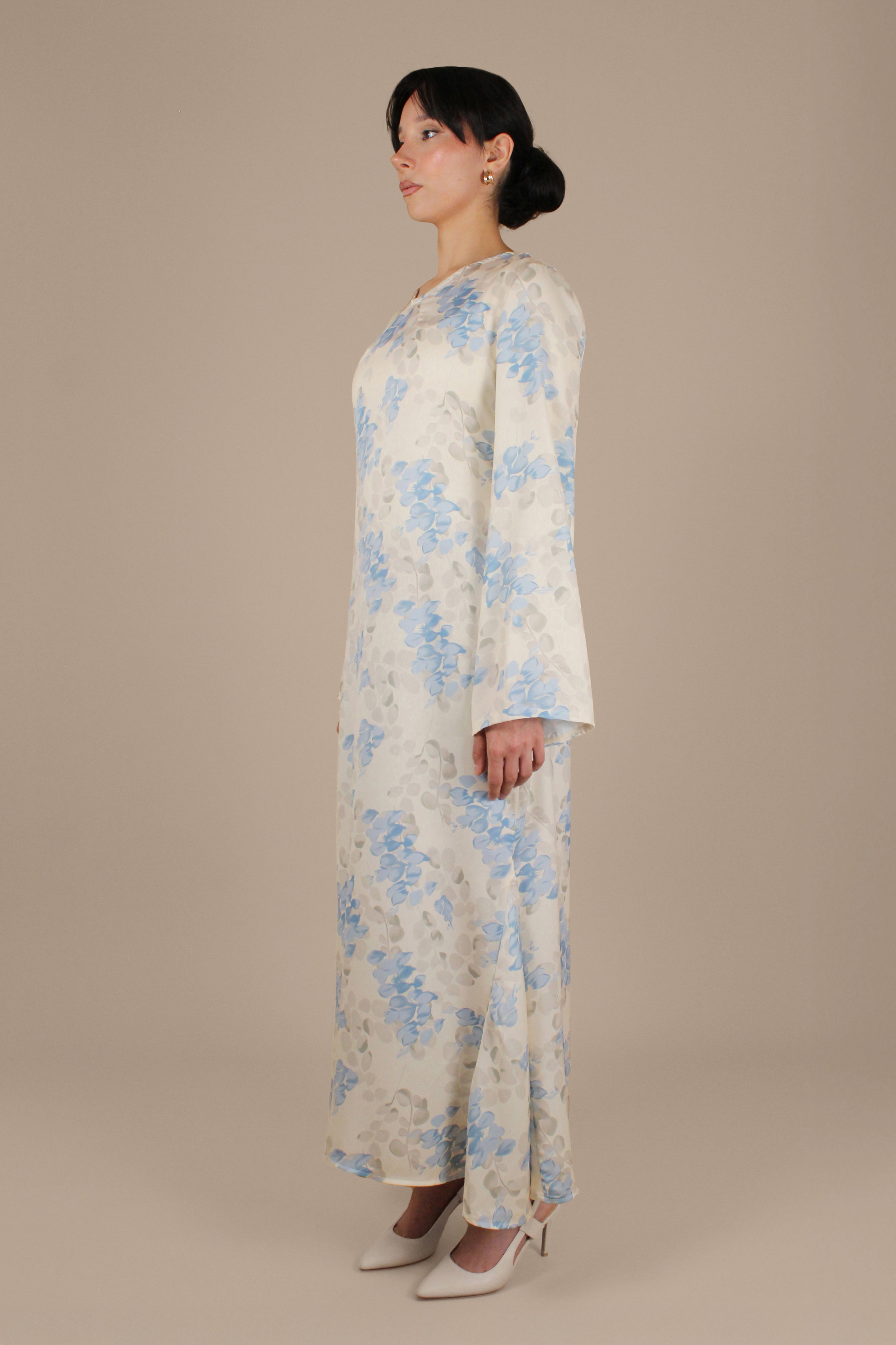 Roseléne Dress ا Soft Flower