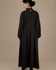 Dahliya Dress ا Obsidian Black