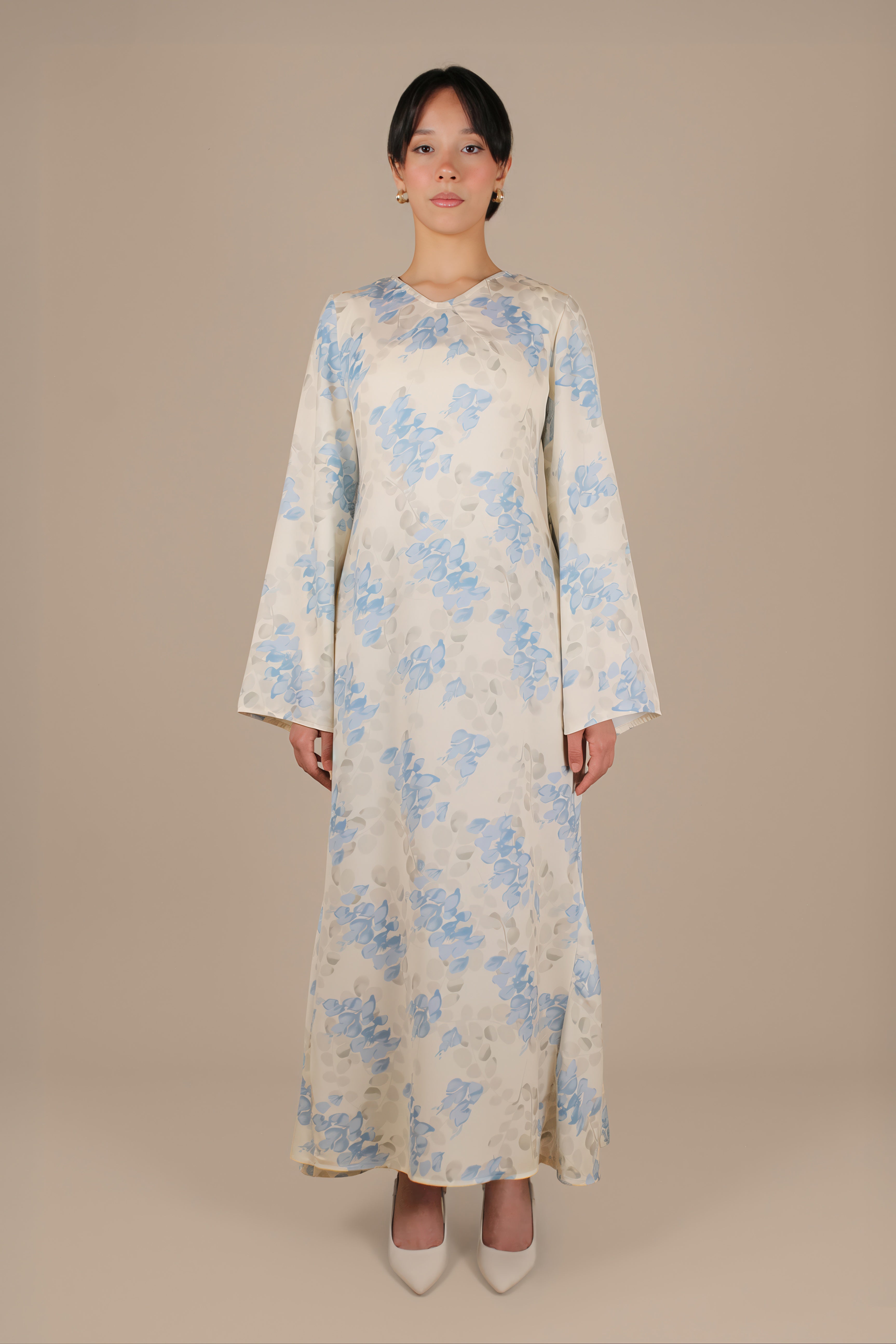 Roseléne Dress ا Soft Flower