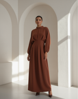 Dahliya Dress ا Rustic Copper