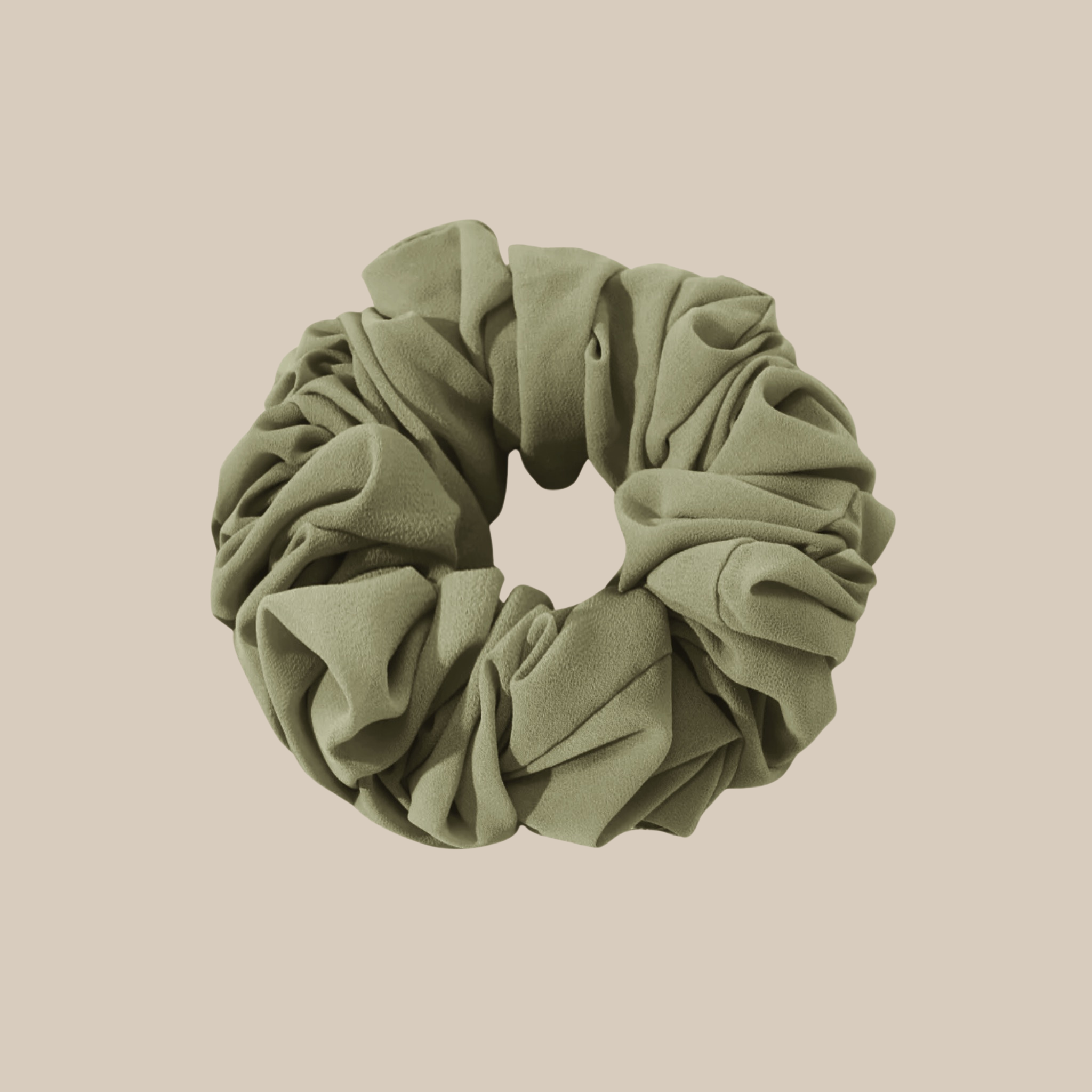 Scrunchie Chiffon ₪ Limon Green