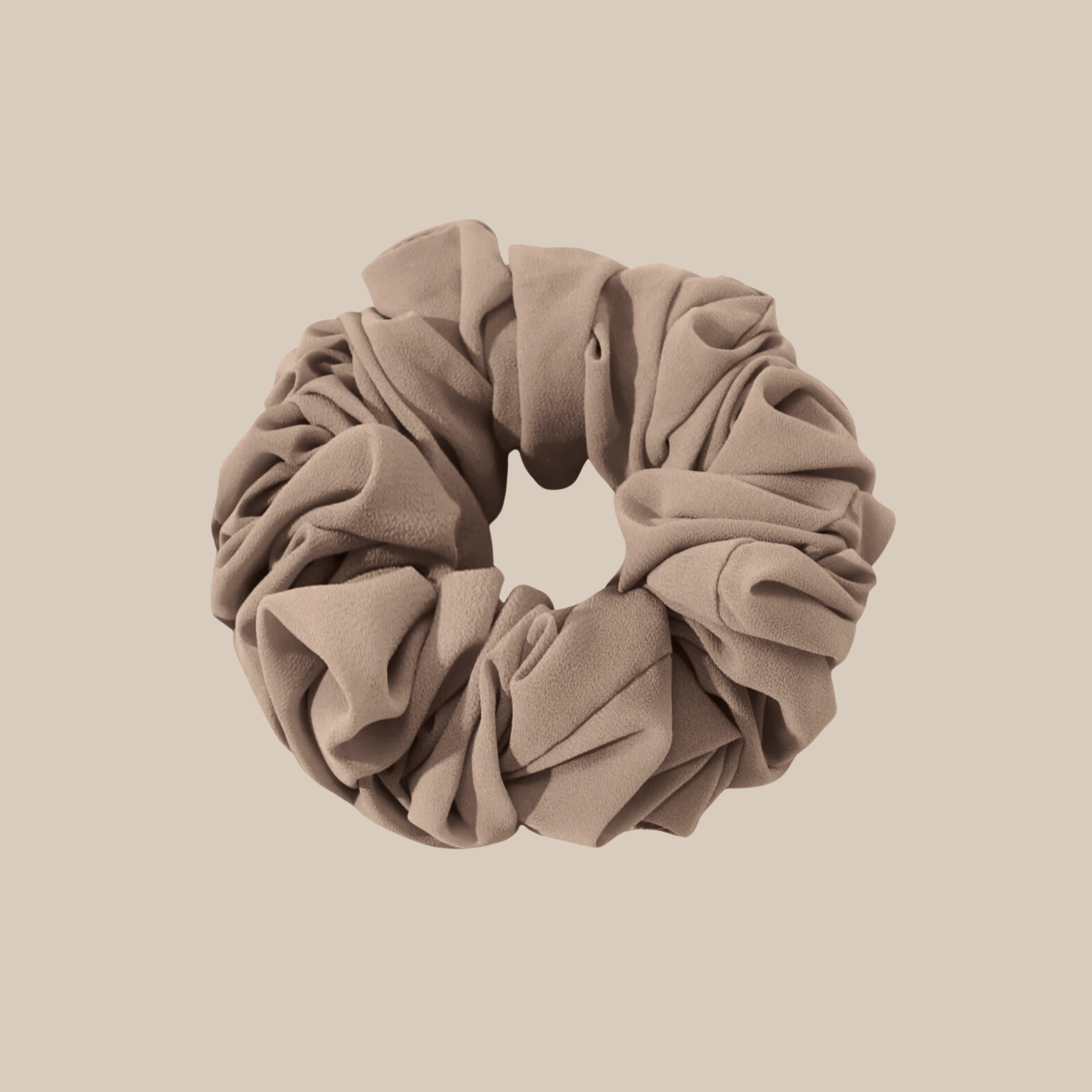 Scrunchie Chiffon ₪ Pale Beige Product vendor
