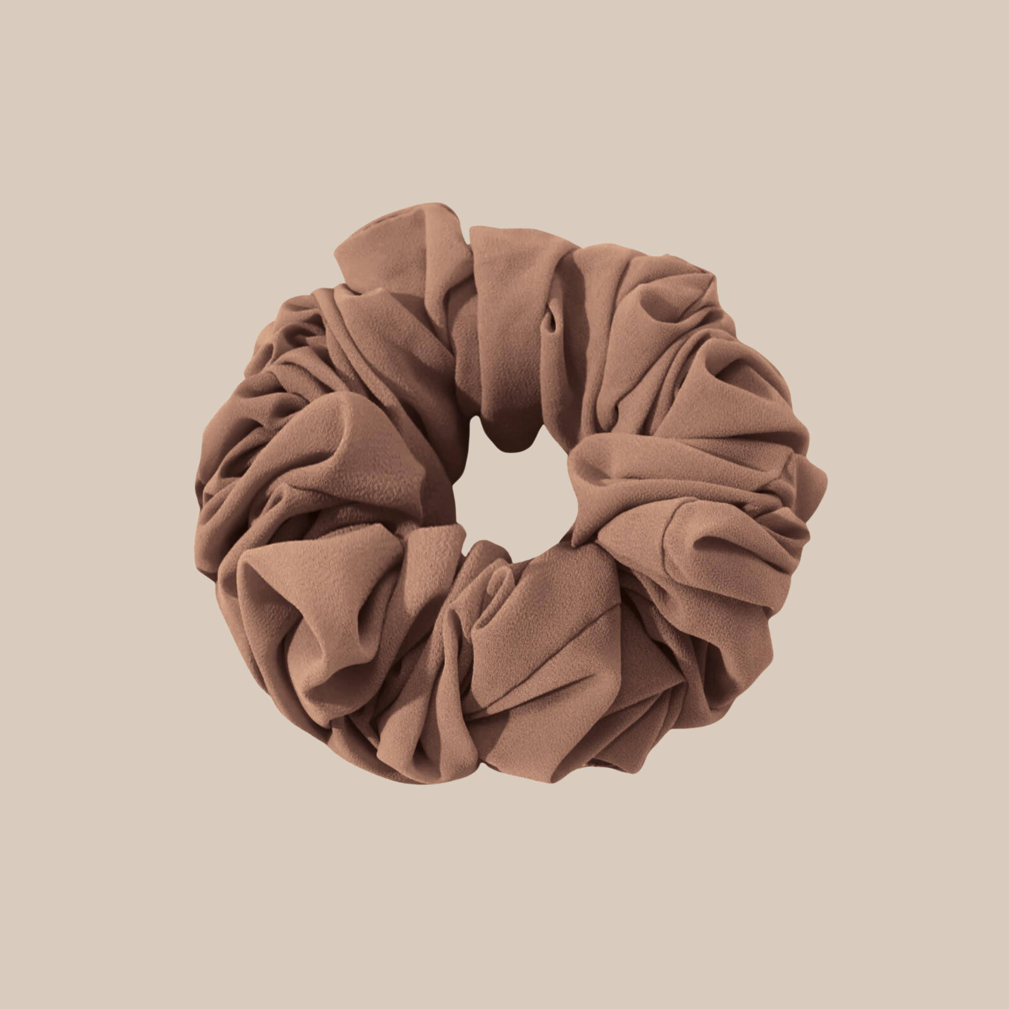 Scrunchie Chiffon ₪ Pecan Brown Product