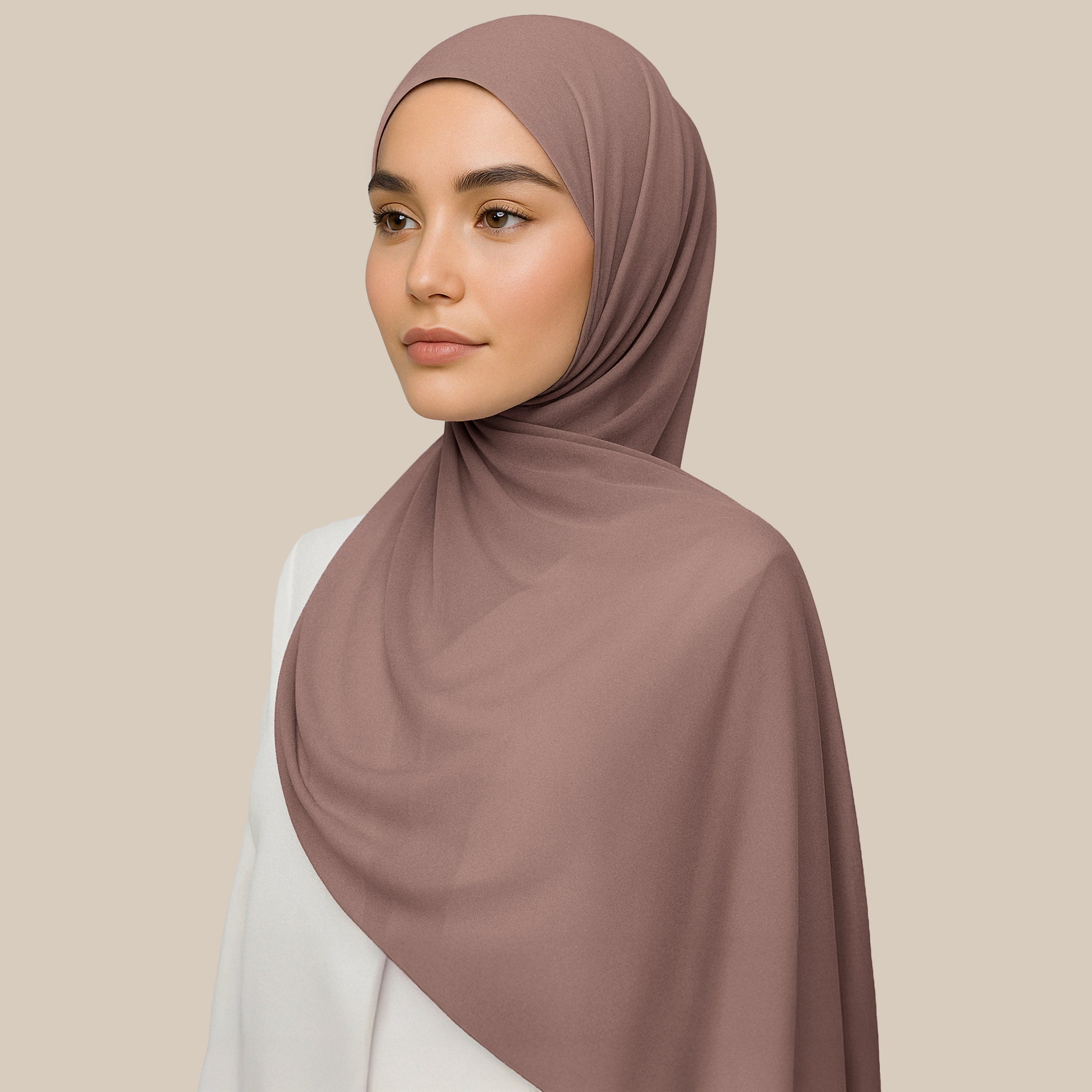 Dahliya Chiffon Hijab ₪ Cotton Bloom