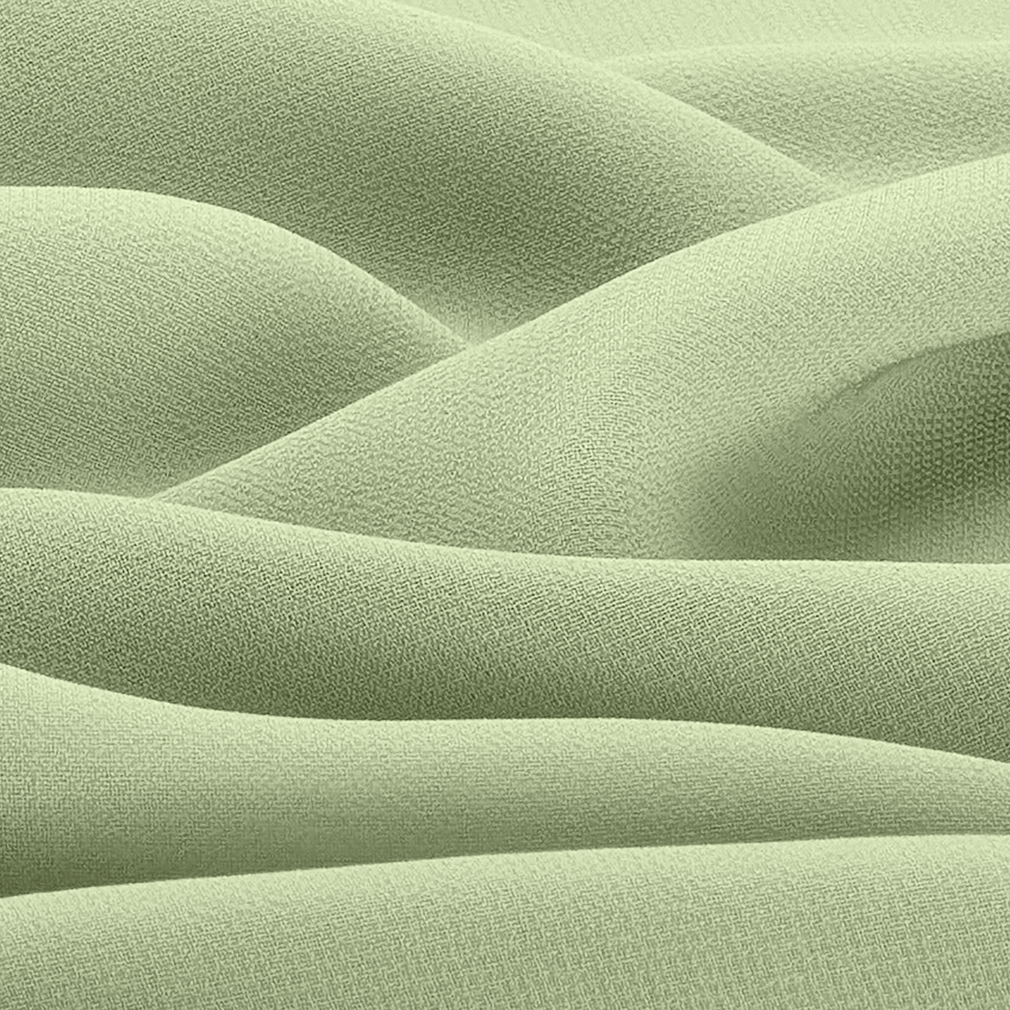Orchid Opaque Chiffon Hijab ₪ Lemon Green
