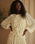 Zinnia Dress ا Sunshine Yellow