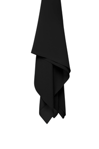 Orchid Opaque Chiffon Hijab ا Obsidian Black