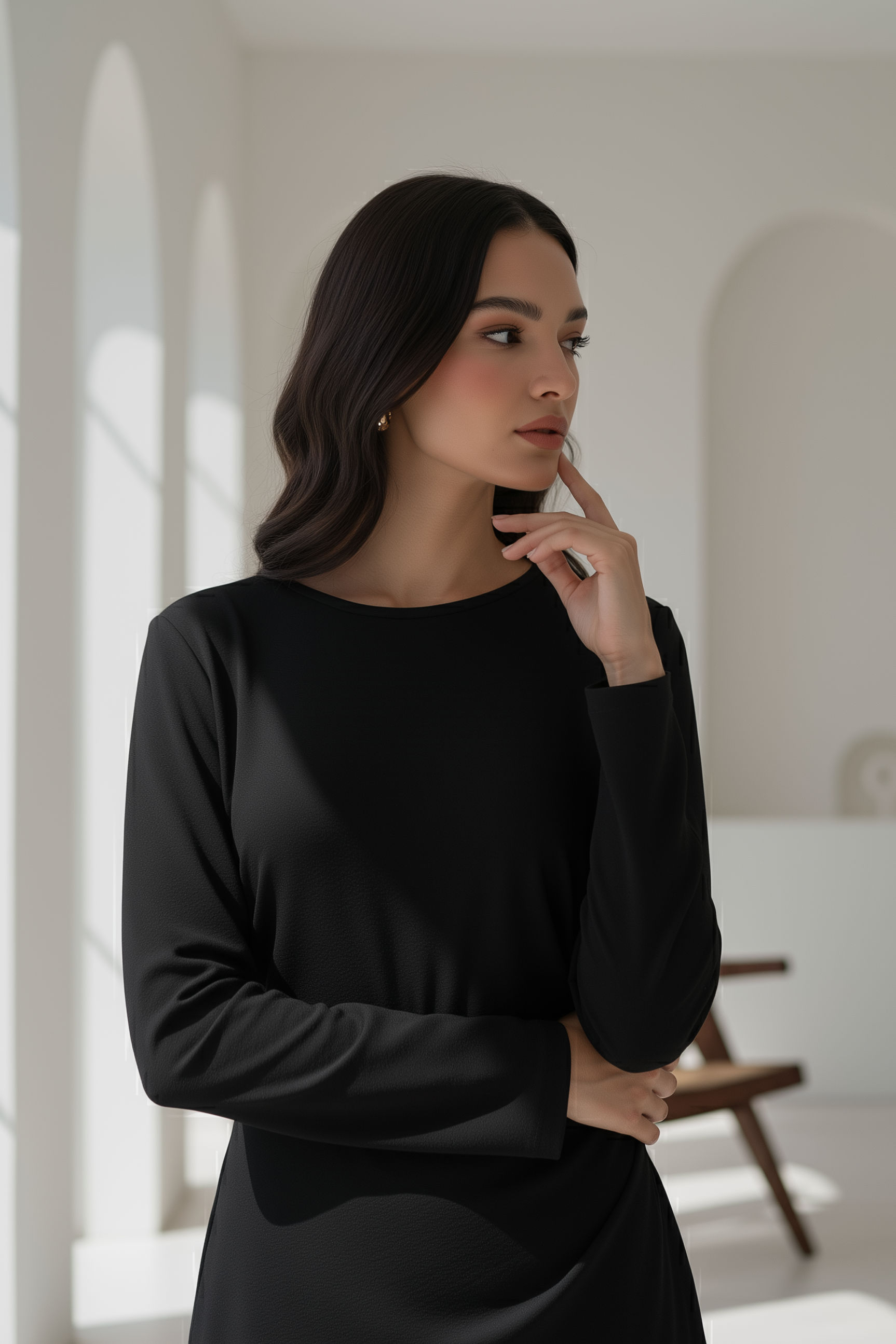 Estelle Two piece ا Pure Black