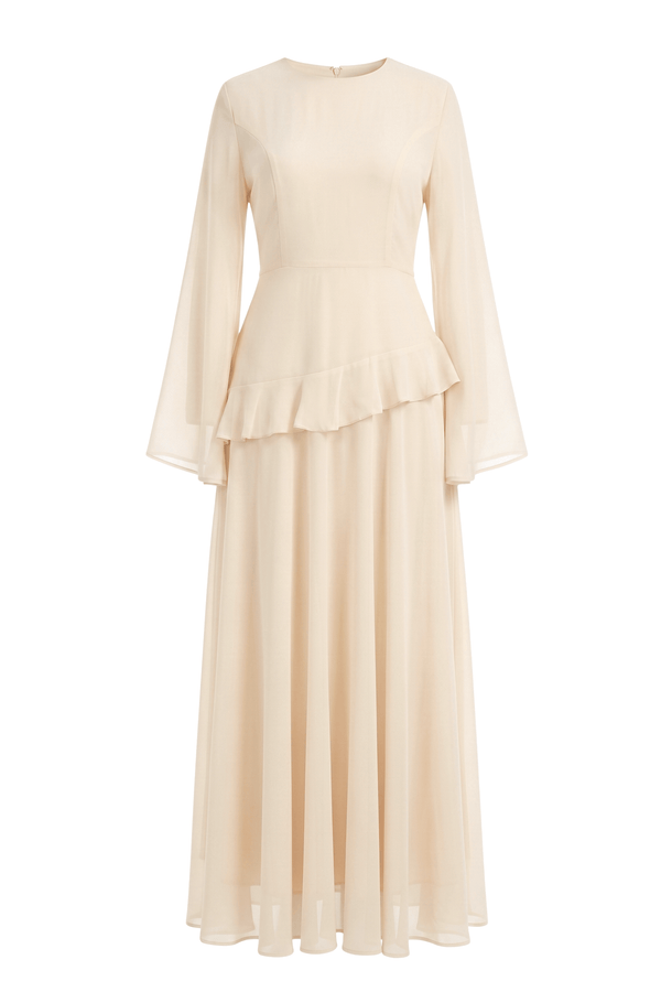 Azelea Dress ا Pastel Yellow
