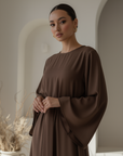 Elena Abaya ا Chestnut Brown