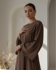Elena Abaya ا Chestnut Brown