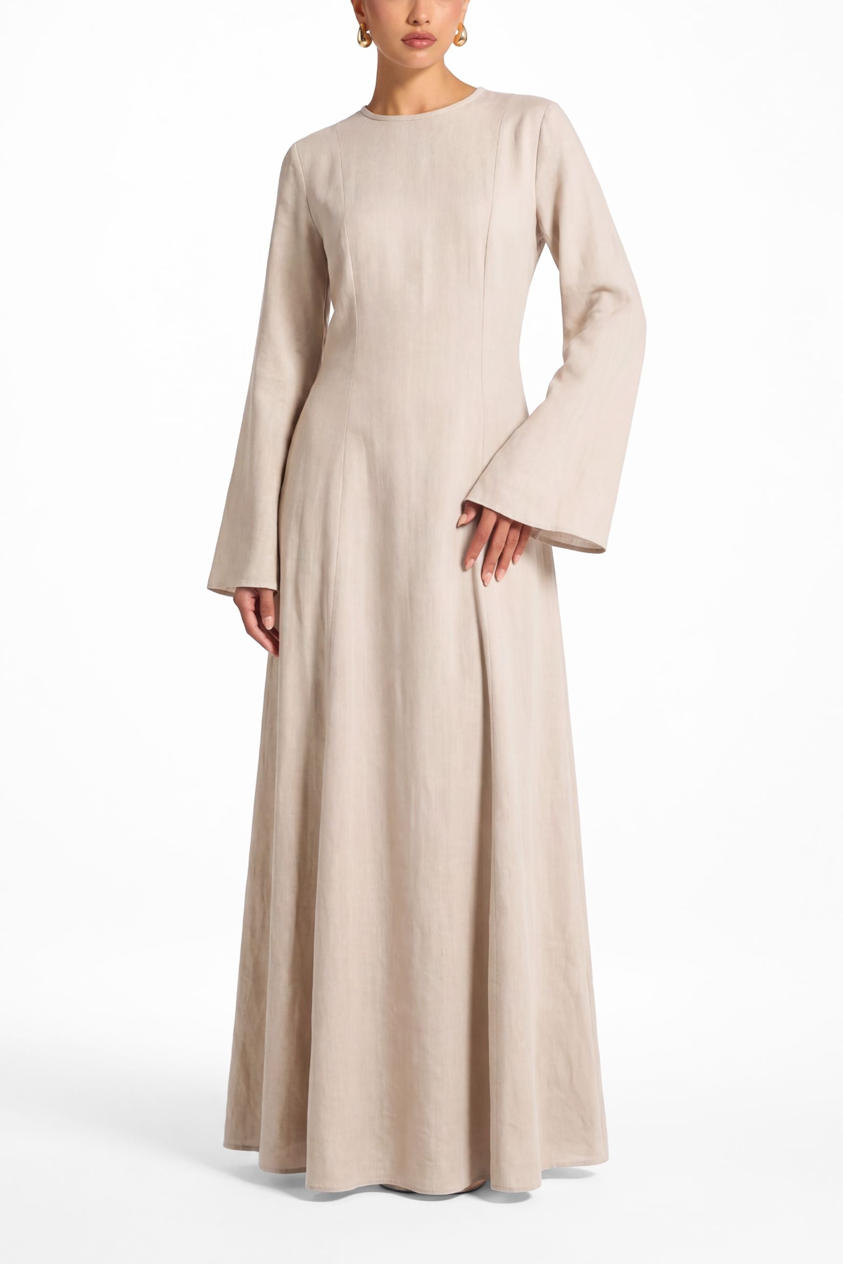 Elanor Dress ا Subtle beige