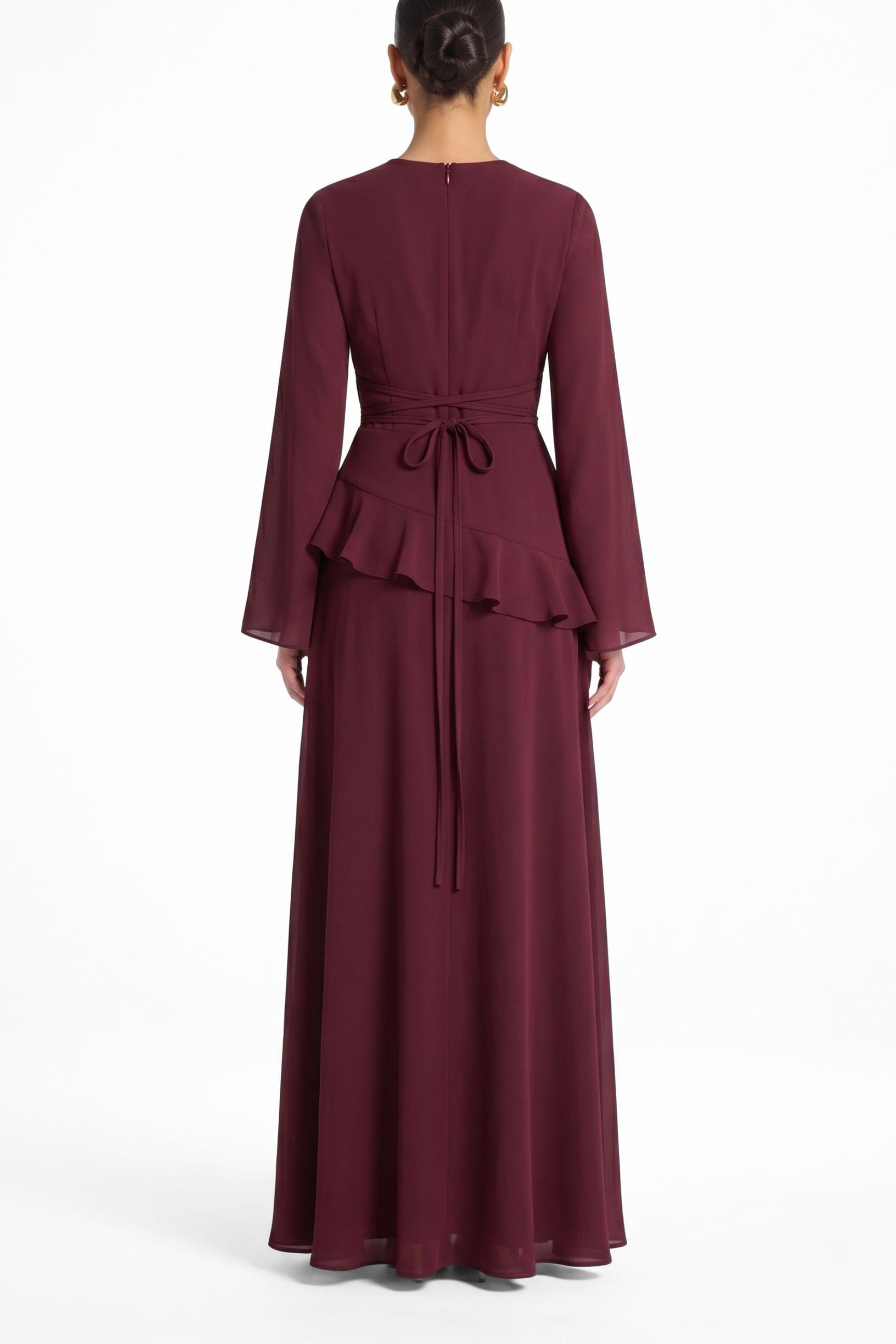 Azelea Dress ا Burgundy
