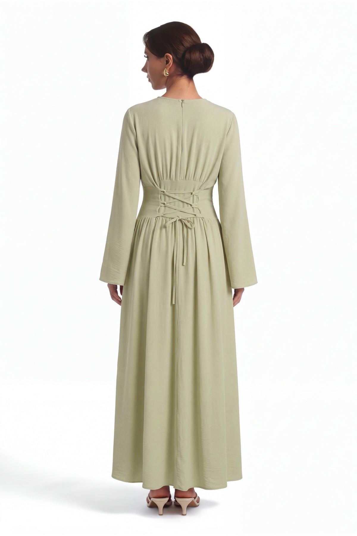Amara Dress ا Garden Sage