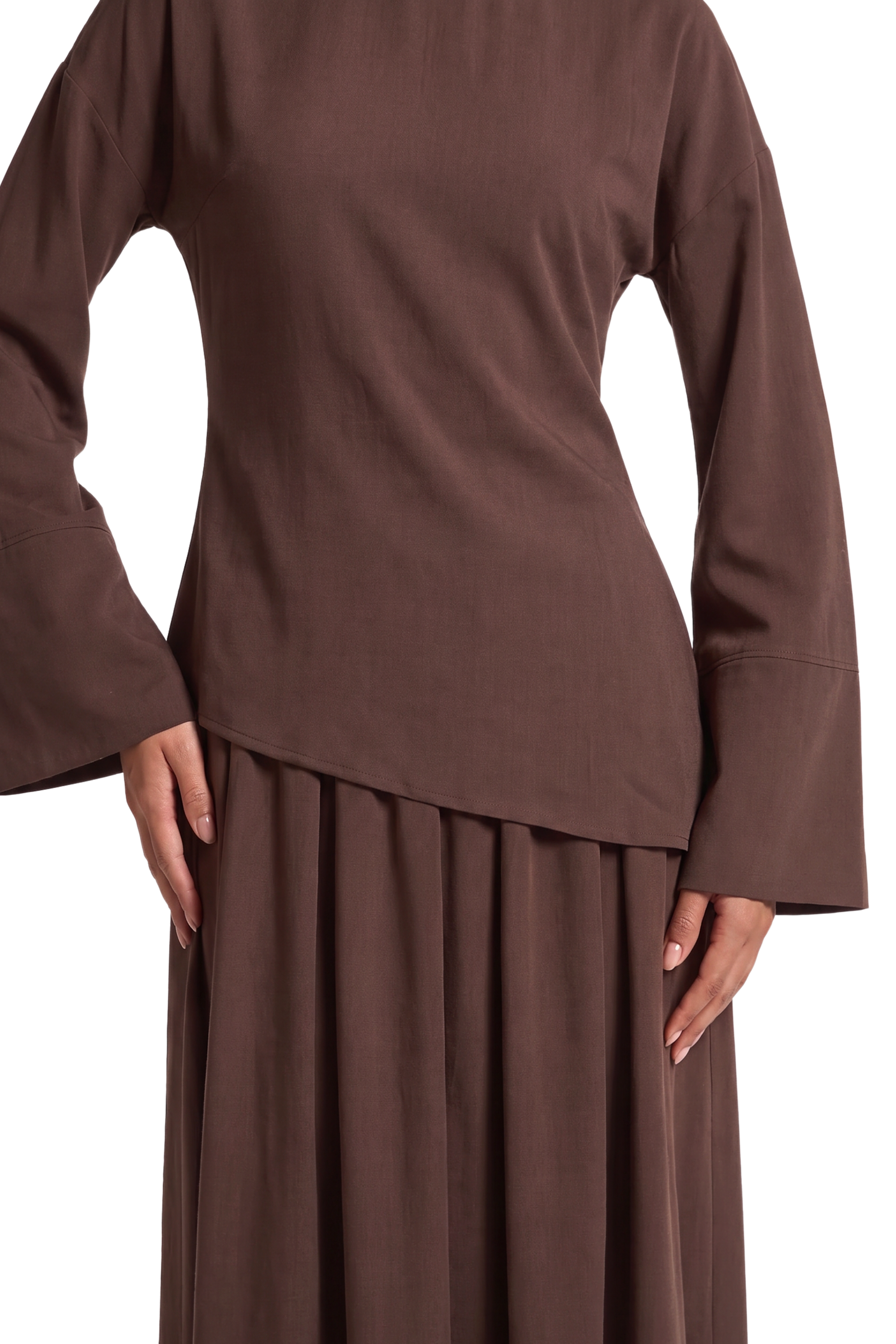 Anna Two-Piece ا Dark Brown