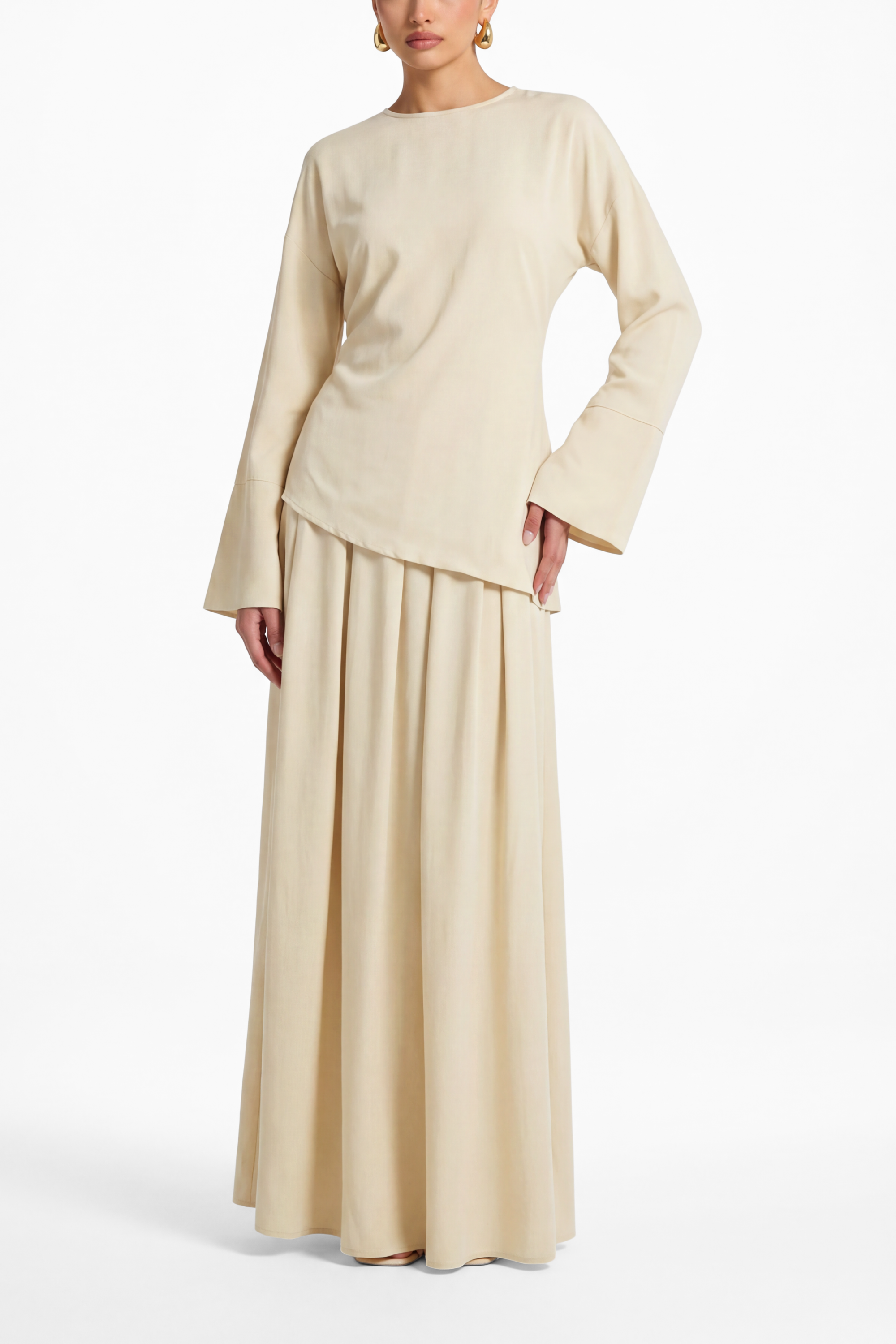 Anna Two-Piece ا Pastel Yellow