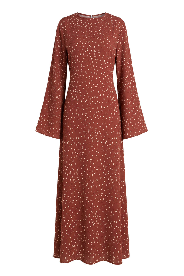Adeline Dress ا Rustic Copper