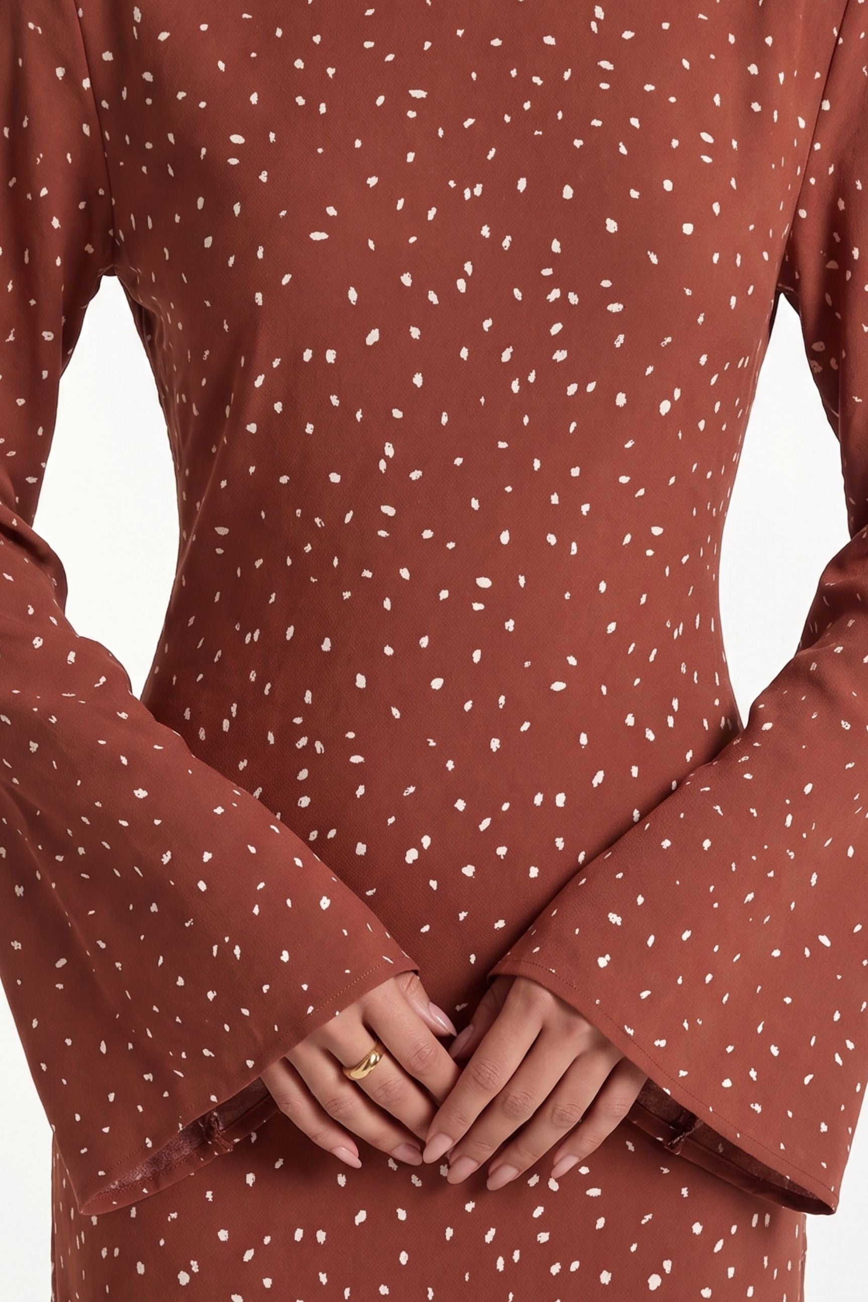 Adeline Dress ا Rustic Copper
