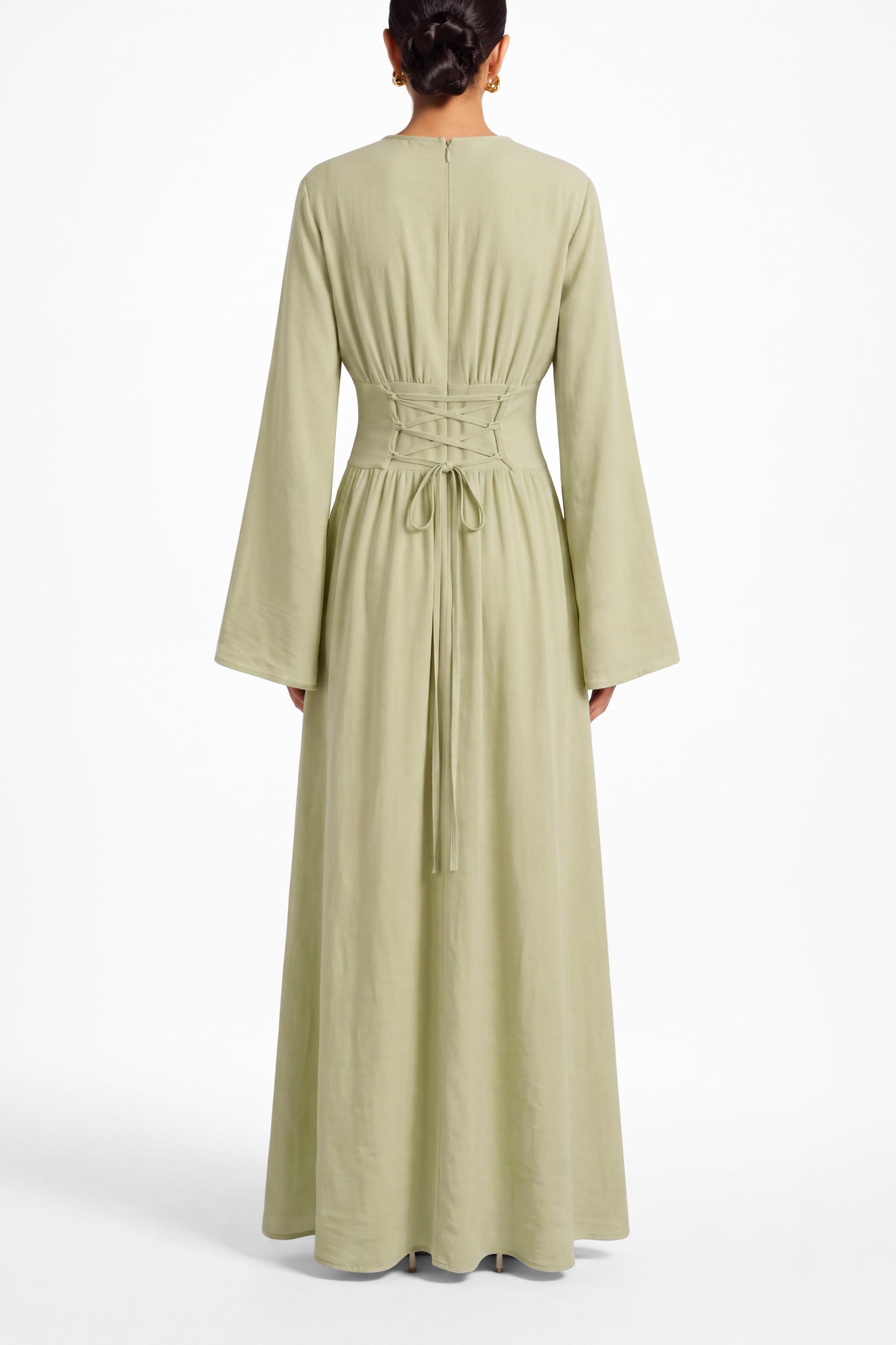 Amara Dress ا Garden Sage