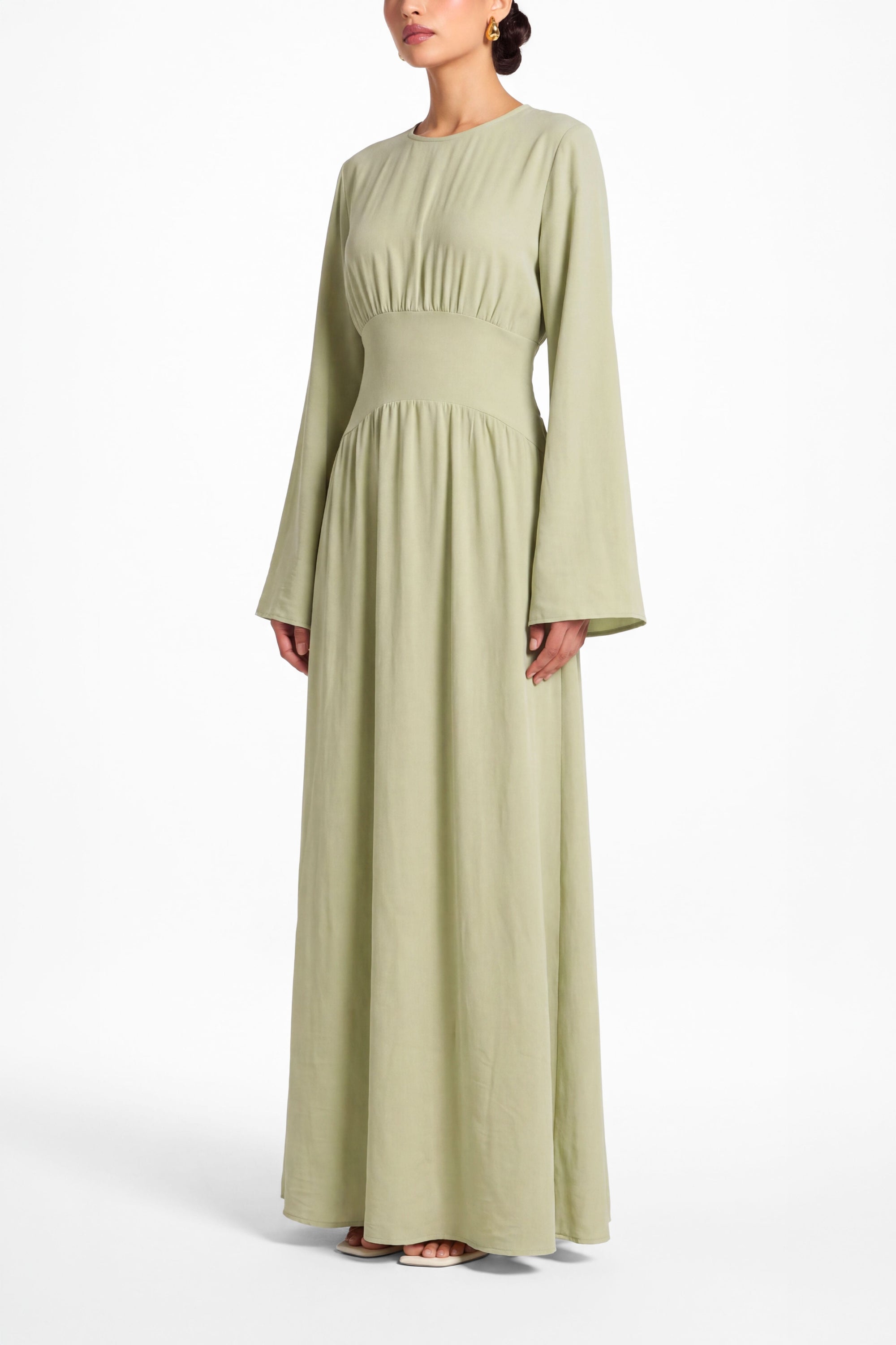 Amara Dress ا Garden Sage