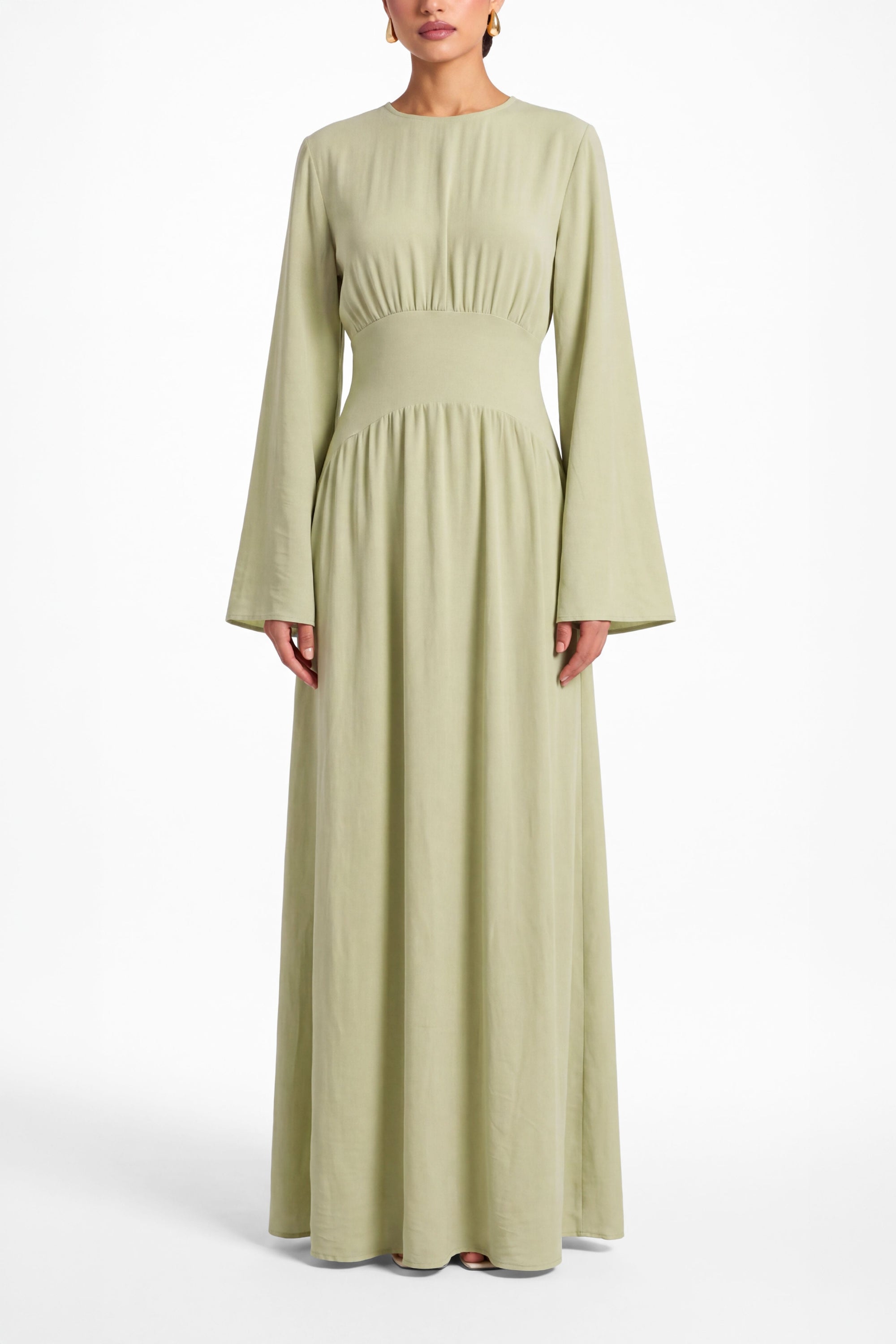 Amara Dress ا Garden Sage
