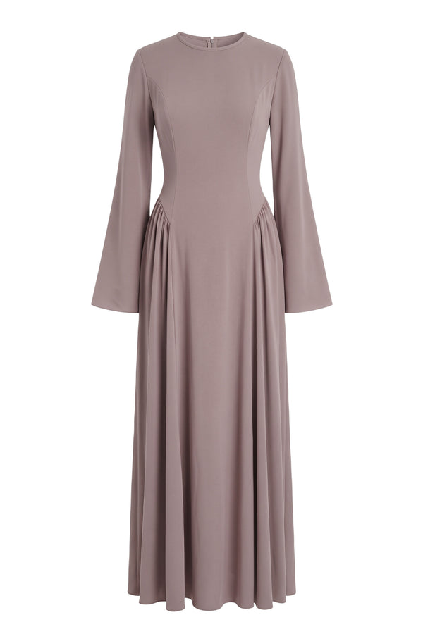 Amira Dress ا Soft Mauve
