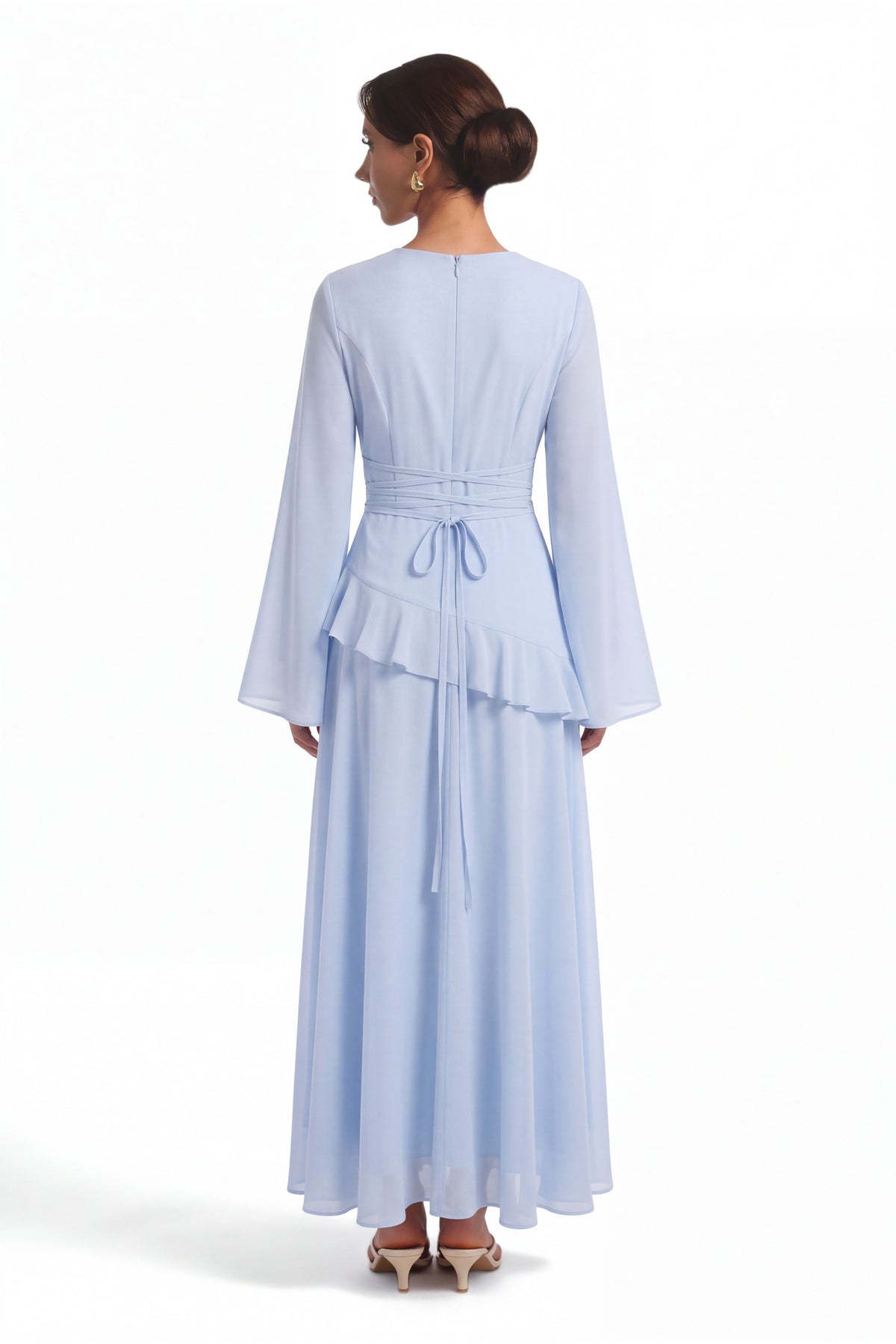 Azelea Dress ا Pastel Blue