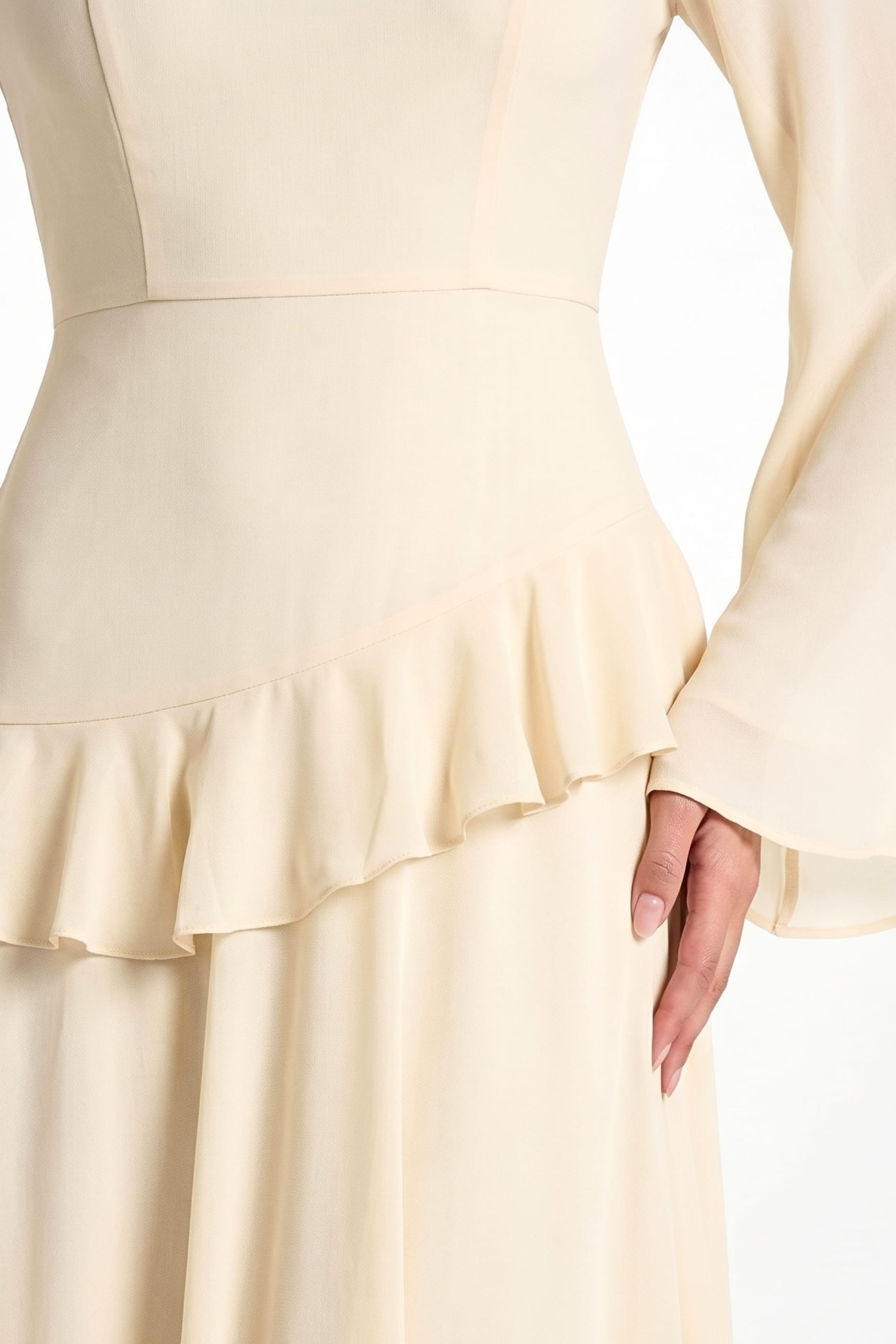 Azelea Dress ا Pastel Yellow