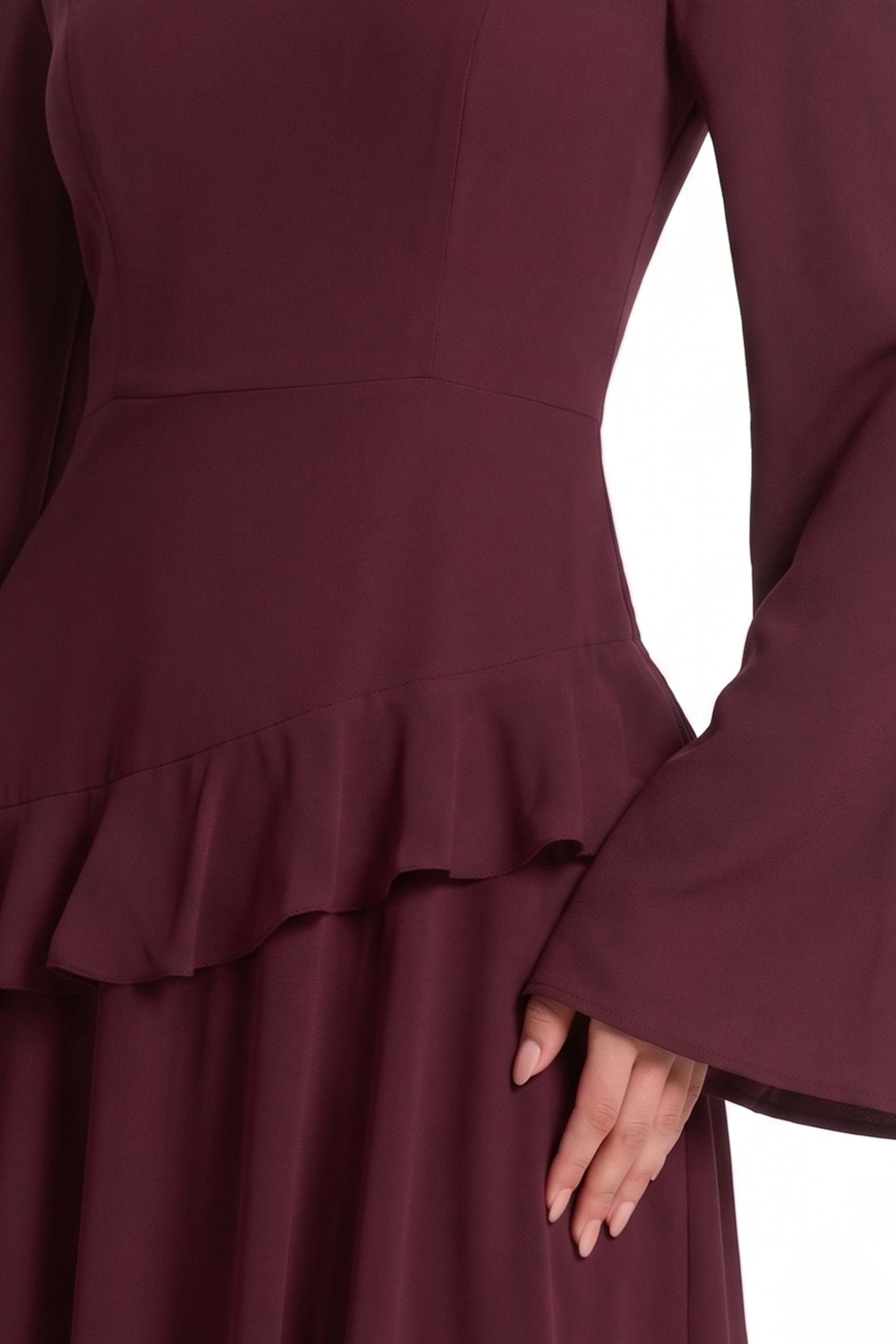 Azelea Dress ا Burgundy