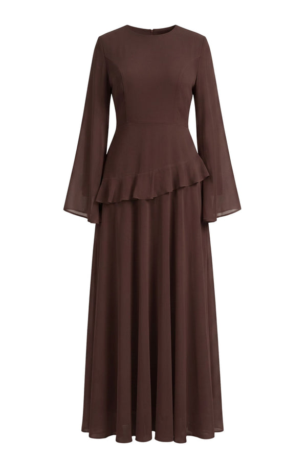 Azelea Two-Piece ا Chestnut brown