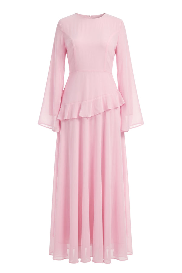Azelea Dress ا Pastel Pink
