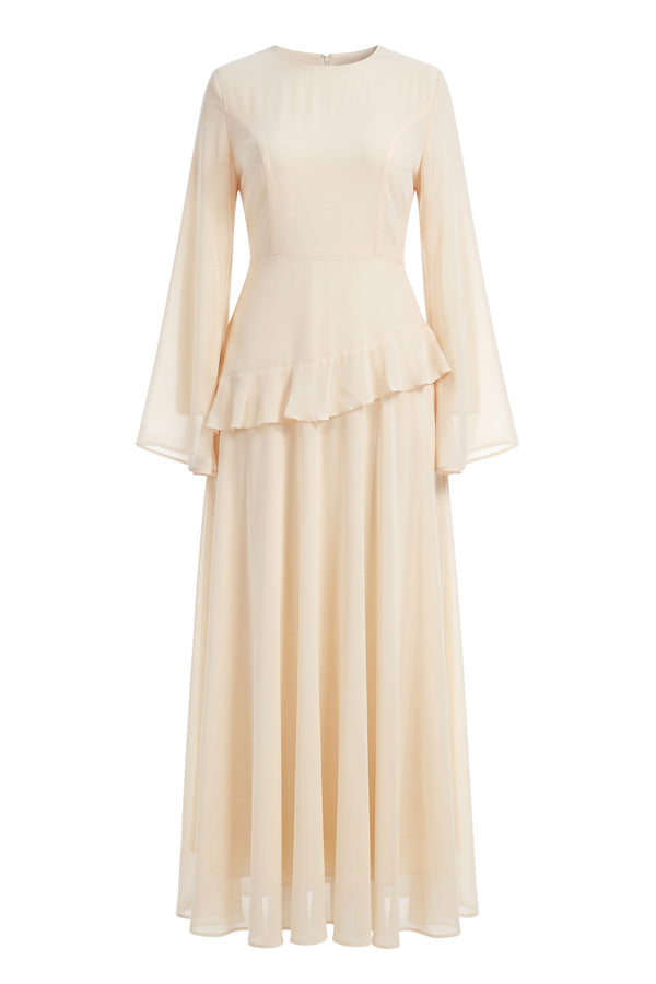 Azelea Dress ا Pastel Yellow