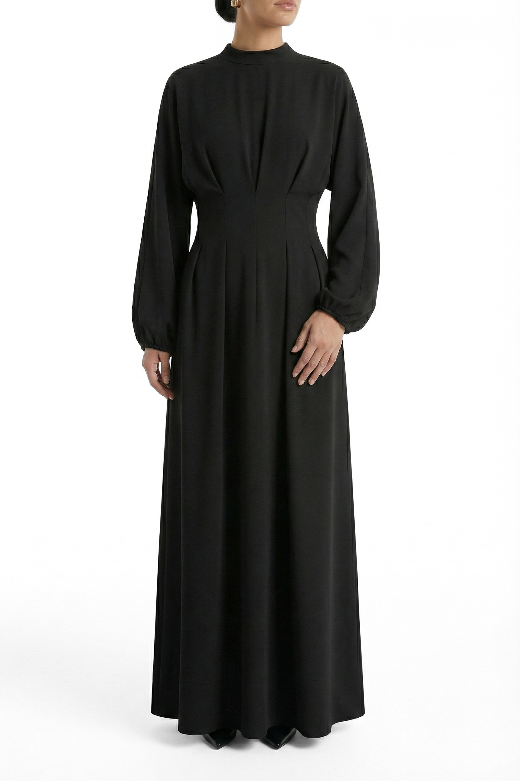 Dahliya Dress ا Obsidian Black
