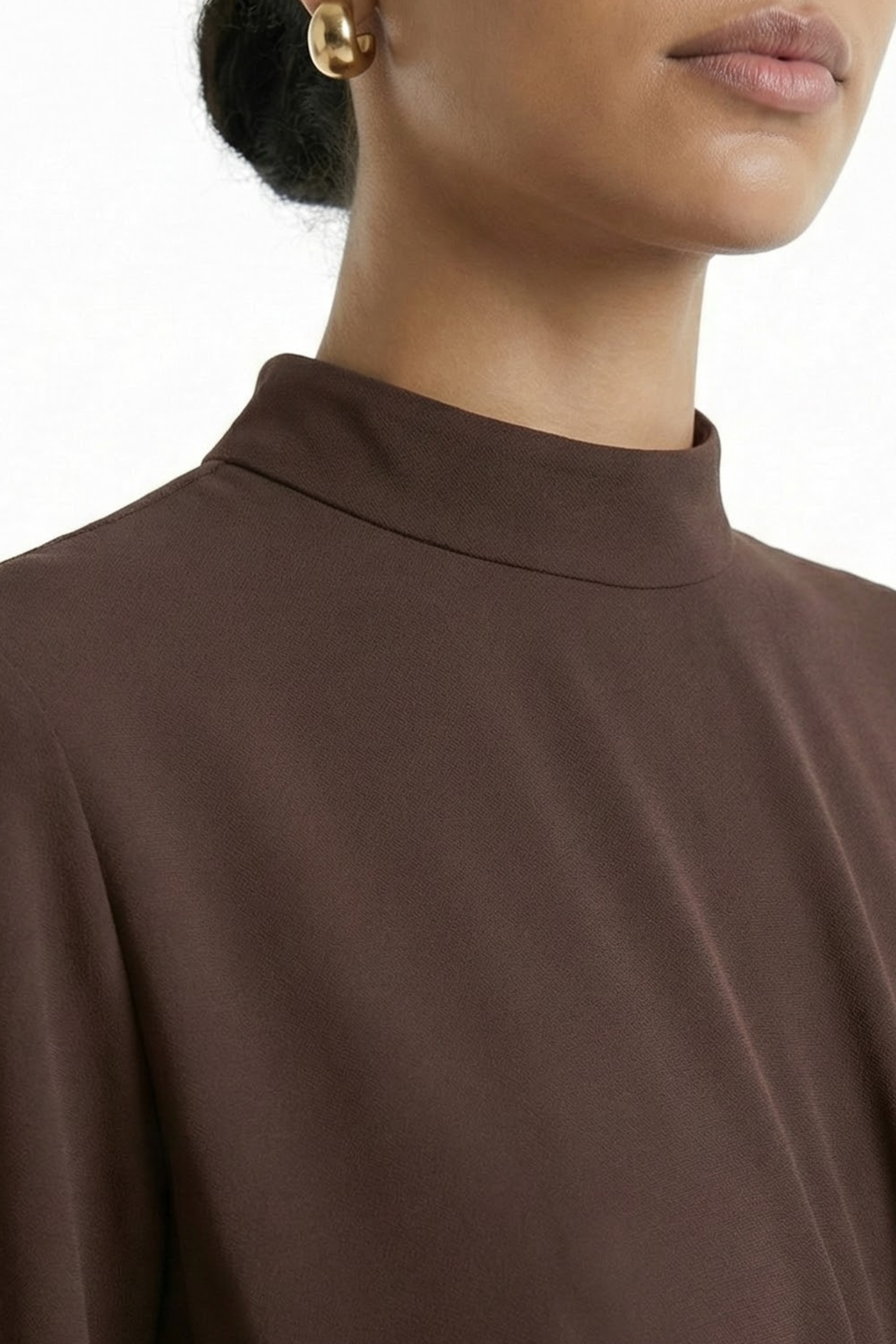 Dahliya Dress ا Celestial Brown