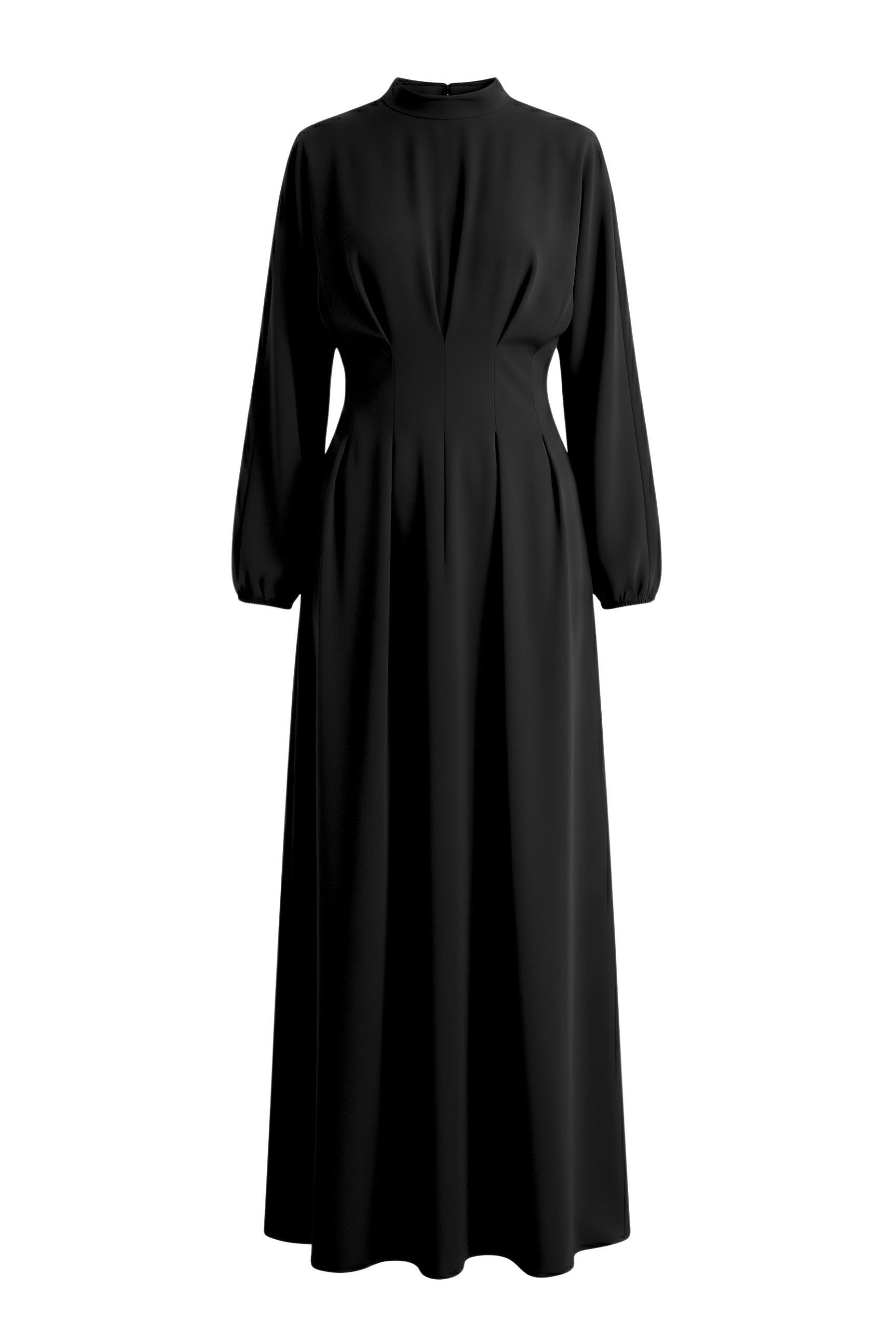 Dahliya Dress ا Obsidian Black