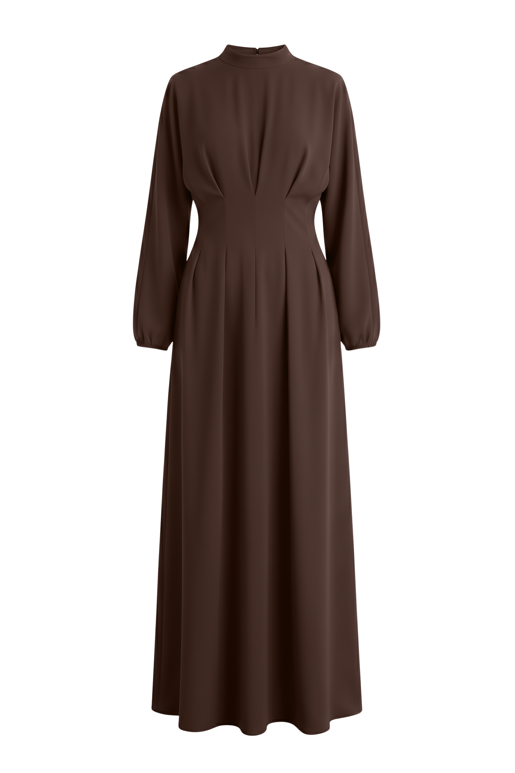 Dahliya Dress ا Celestial Brown