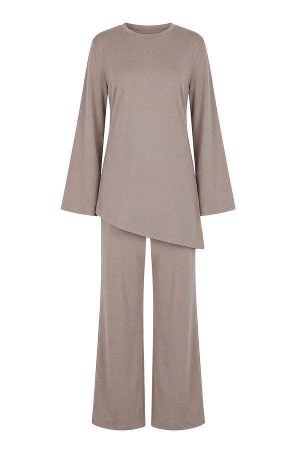 Delia Set ا Soft Taupe