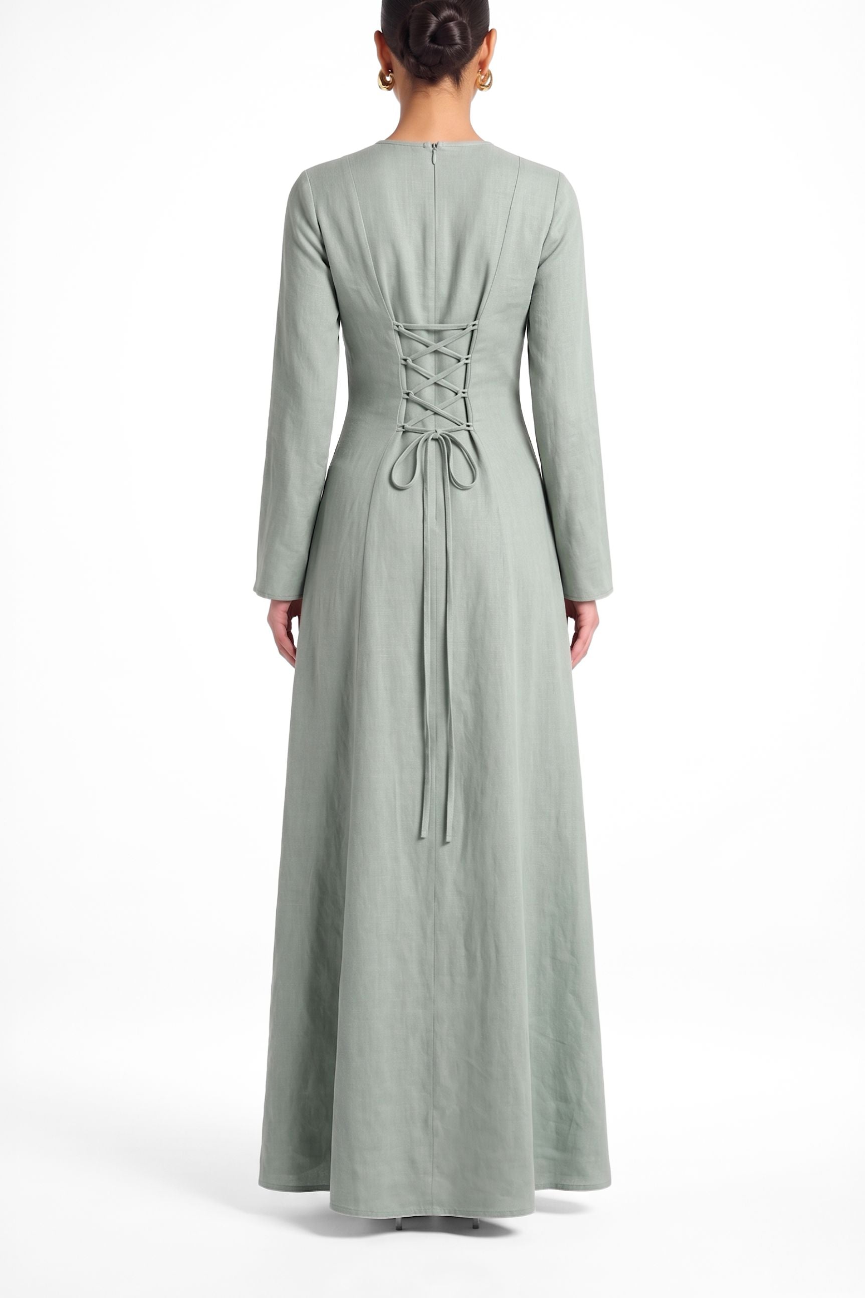 Elanor Dress ا Soft Mint